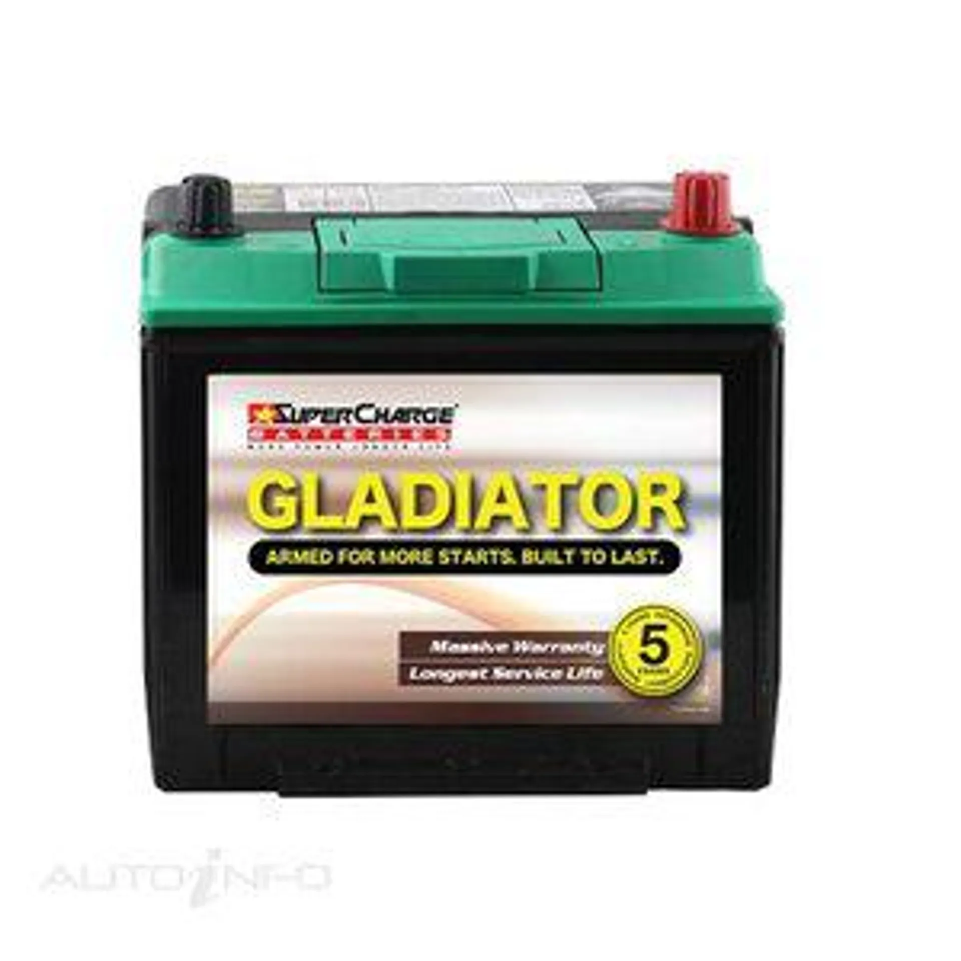 Gladiator 12v Battery 75D23LMF 650CCA 112RC 65AH - MFULD23L