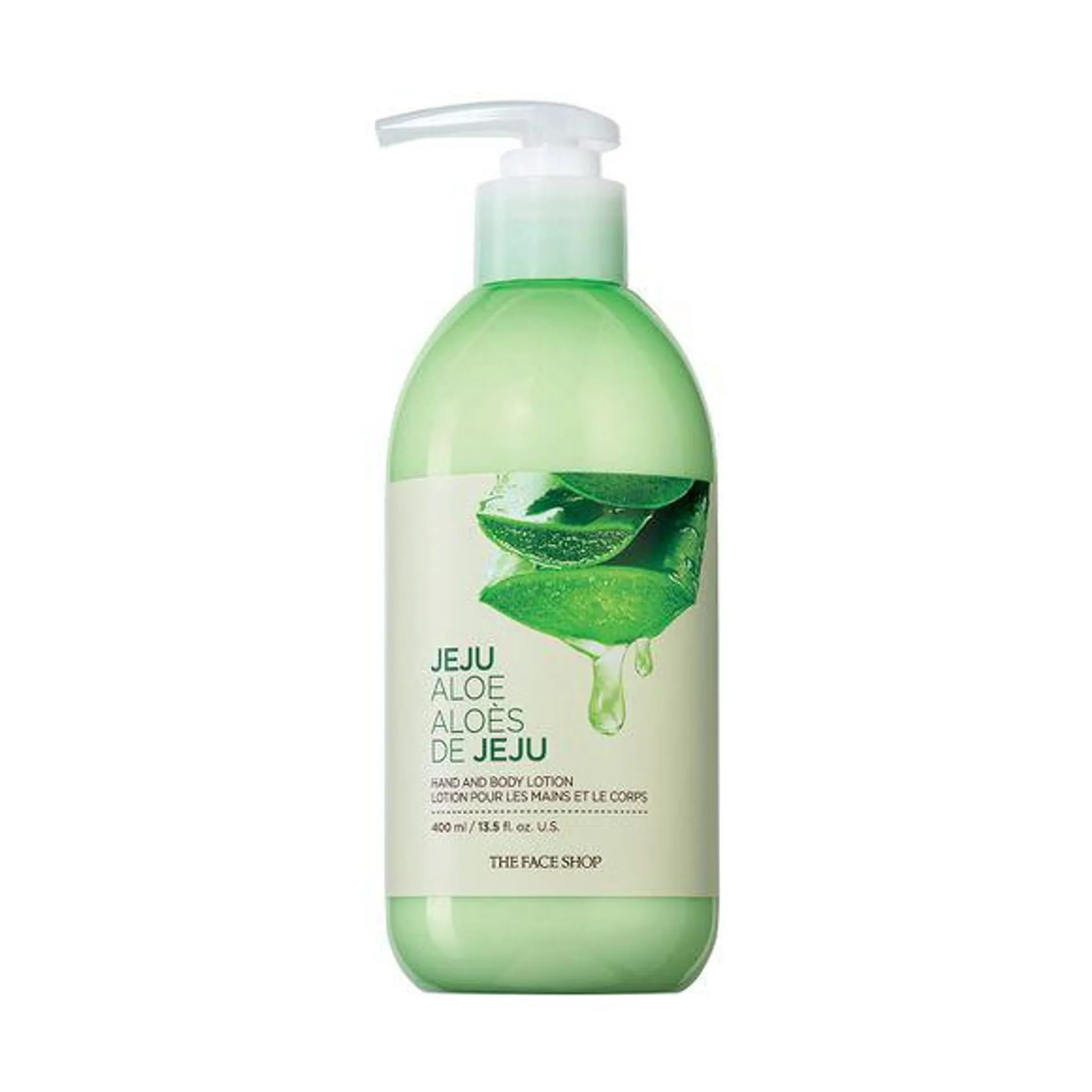 The Face Shop Jeju Aloe Hand and Body Lotion