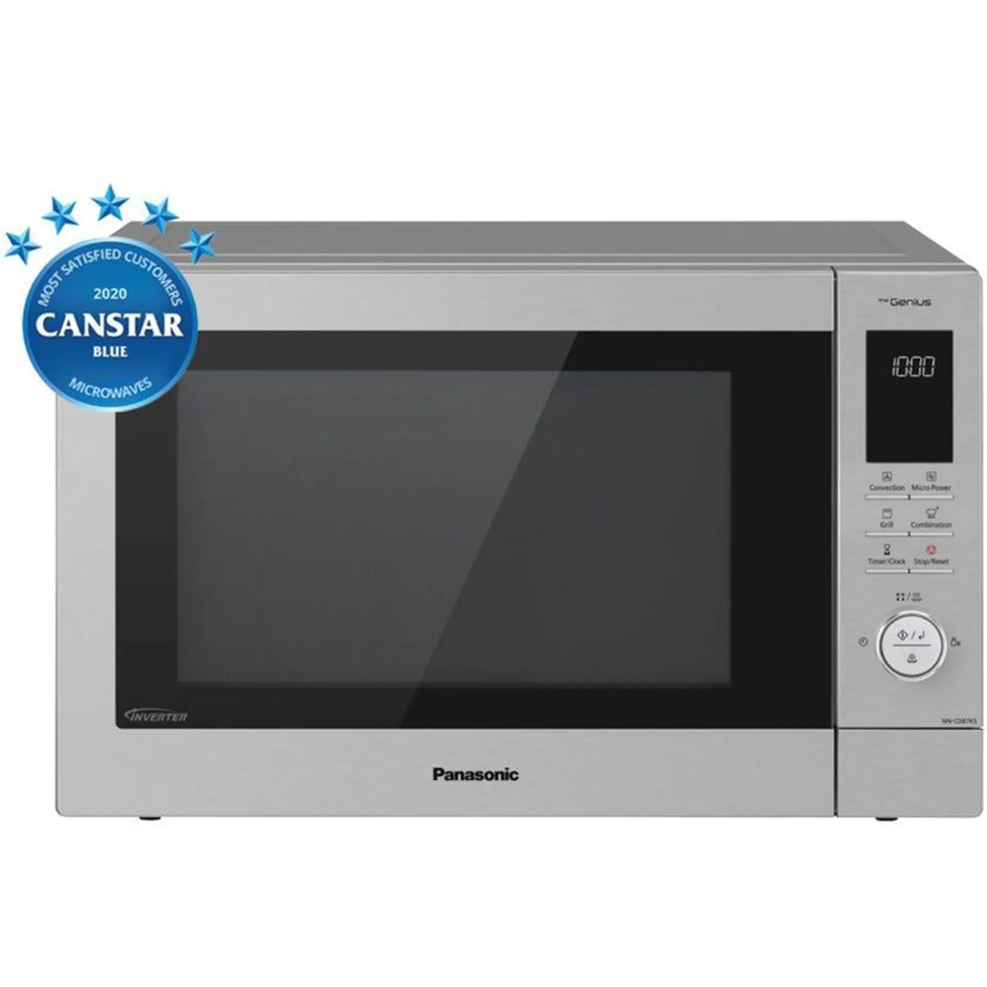 Panasonic NNCD87KSQPQ 34L Stainless Steel 1000W Combination Microwave