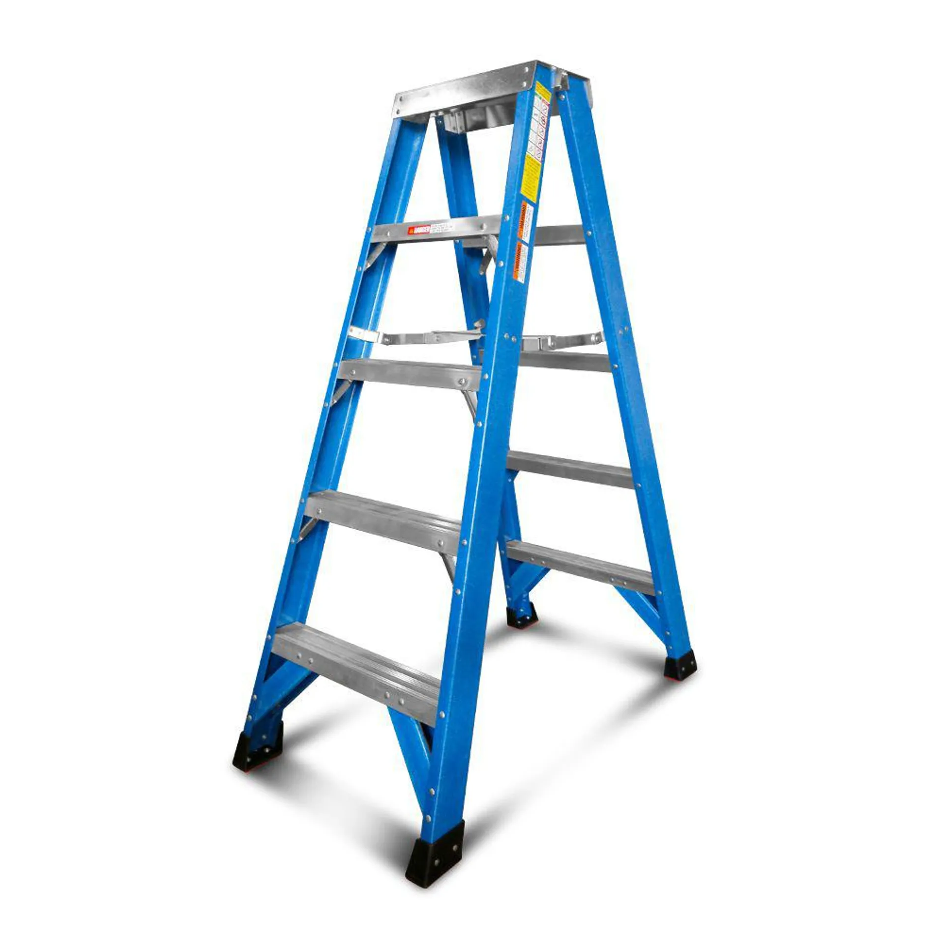 Climbrite CDSTEP4 1.5m 4-Step Fibreglass Double Sided Ladder