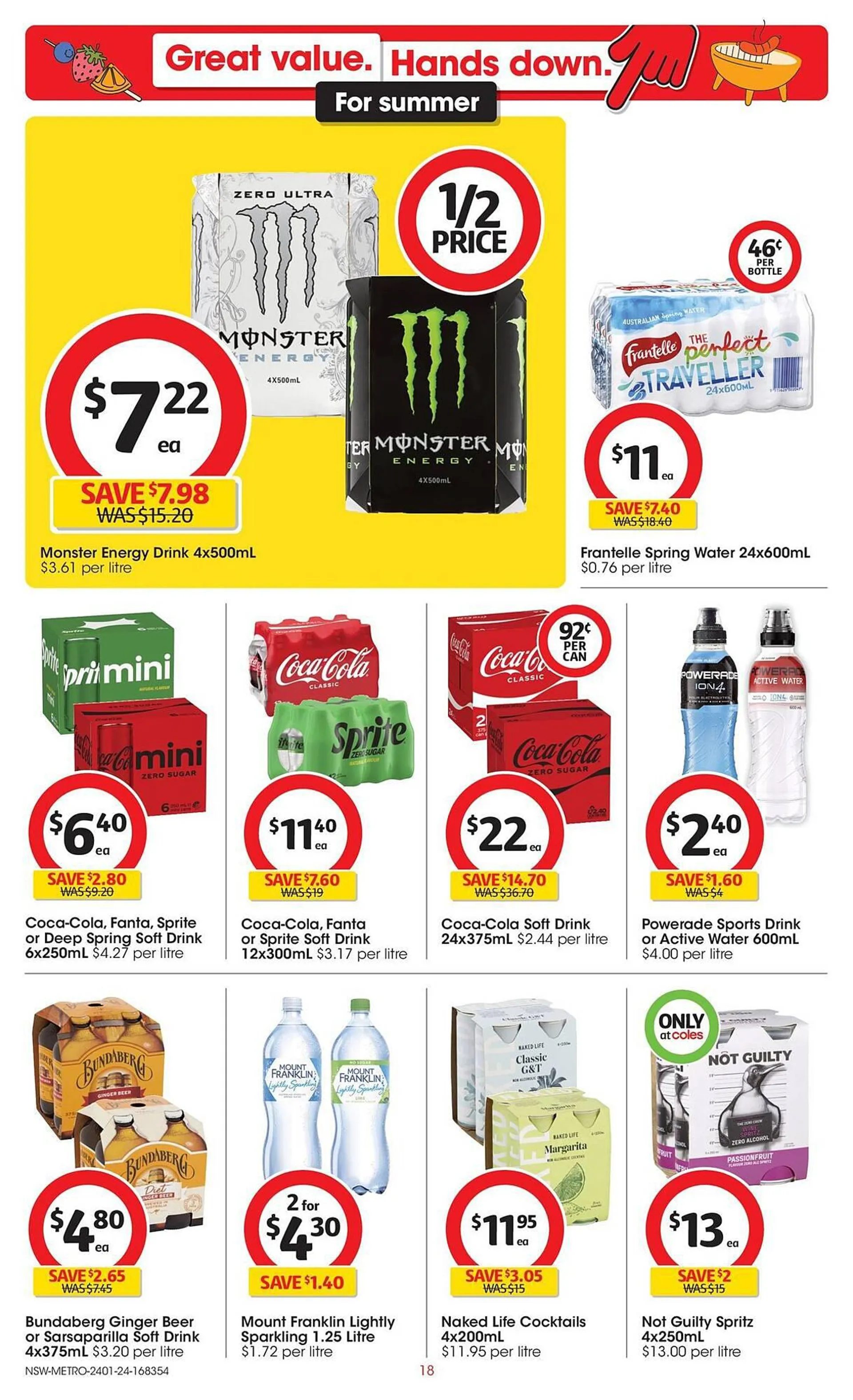 Coles catalogue - Catalogue valid from 24 January to 30 January 2024 - page 18