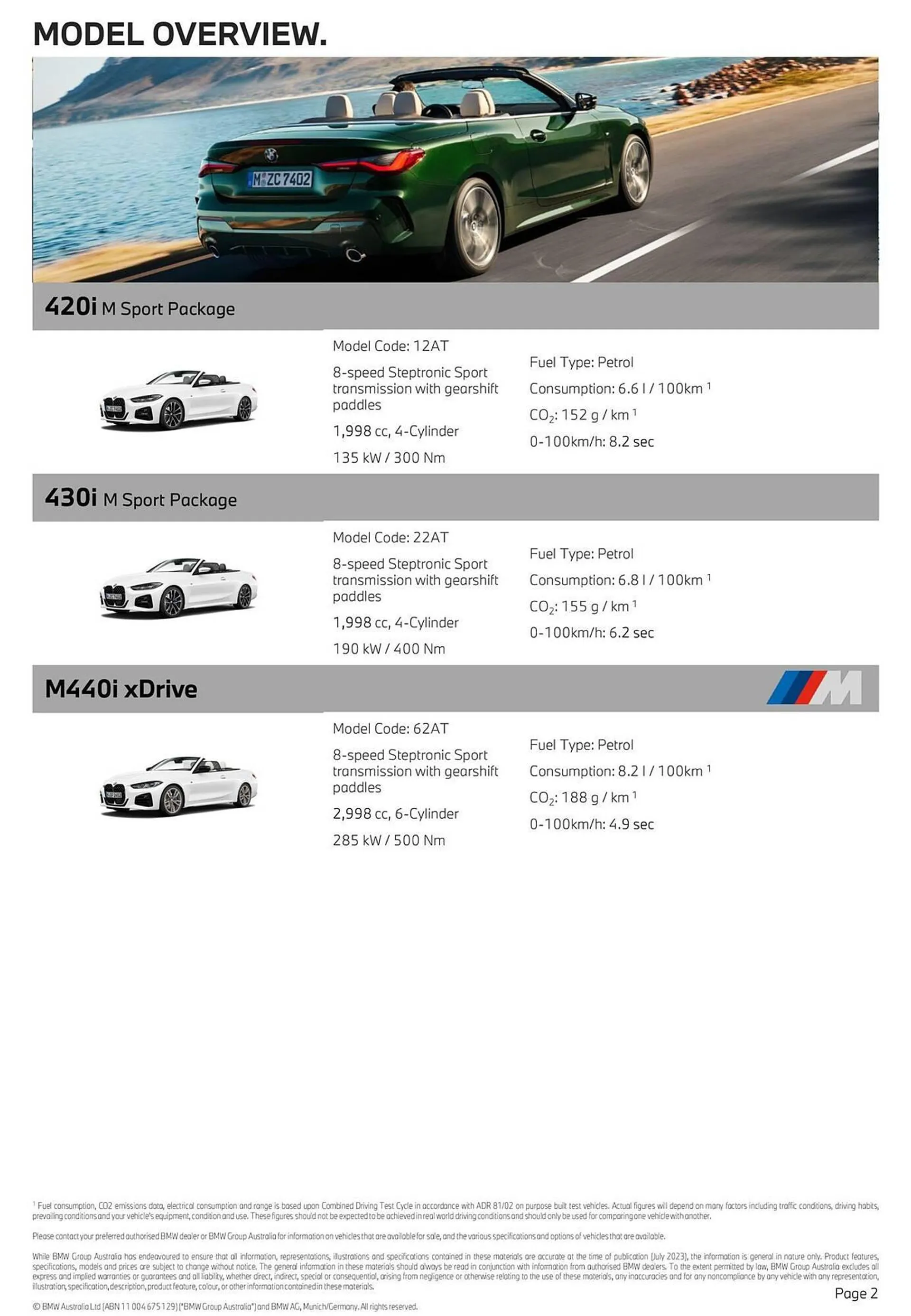 BMW catalogue - Catalogue valid from 29 December to 31 July 2024 - page 2