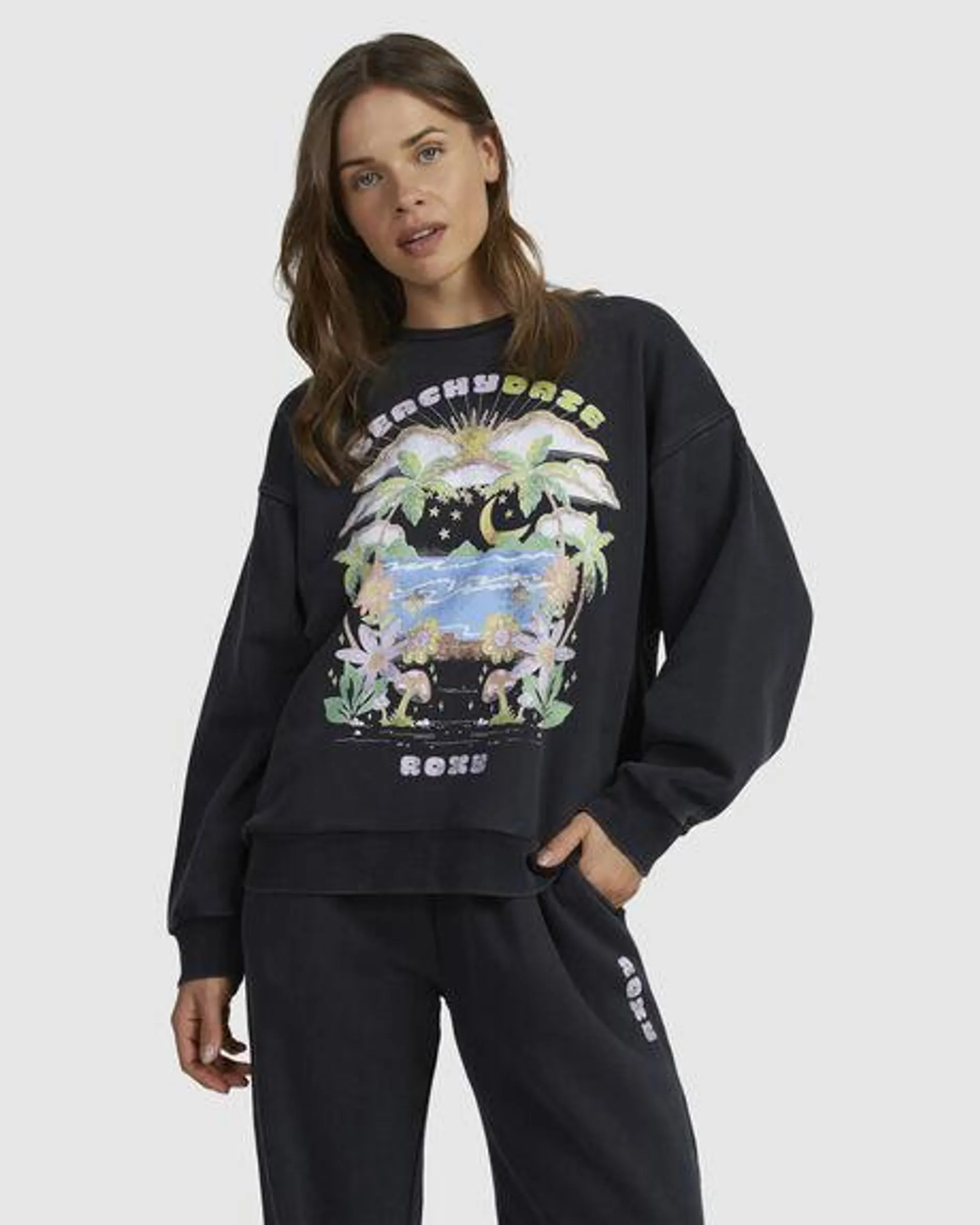 Into The Night - Ls Sweatshirt For Women