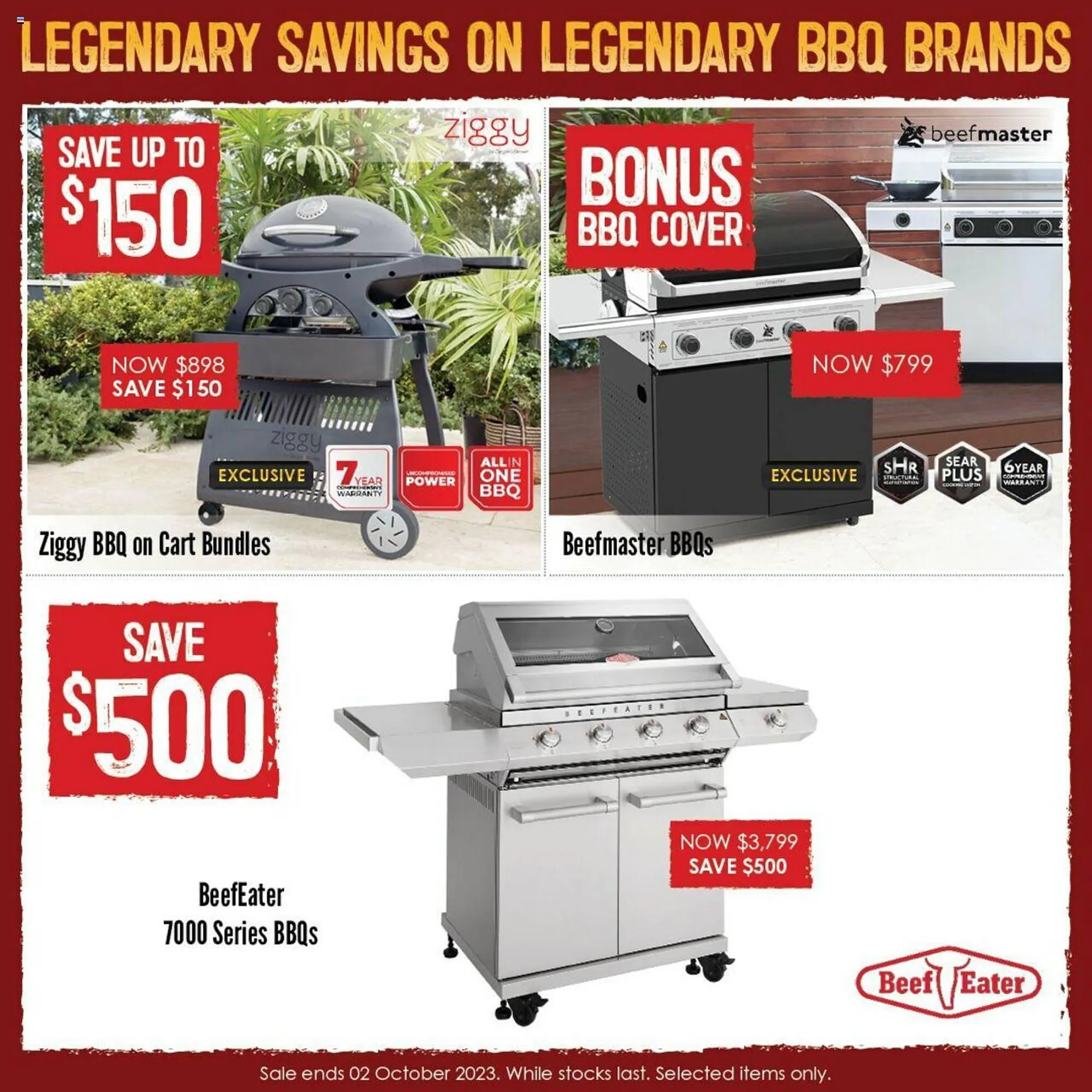 Barbeques Galore catalogue - Catalogue valid from 5 September to 2 October 2023 - page 2