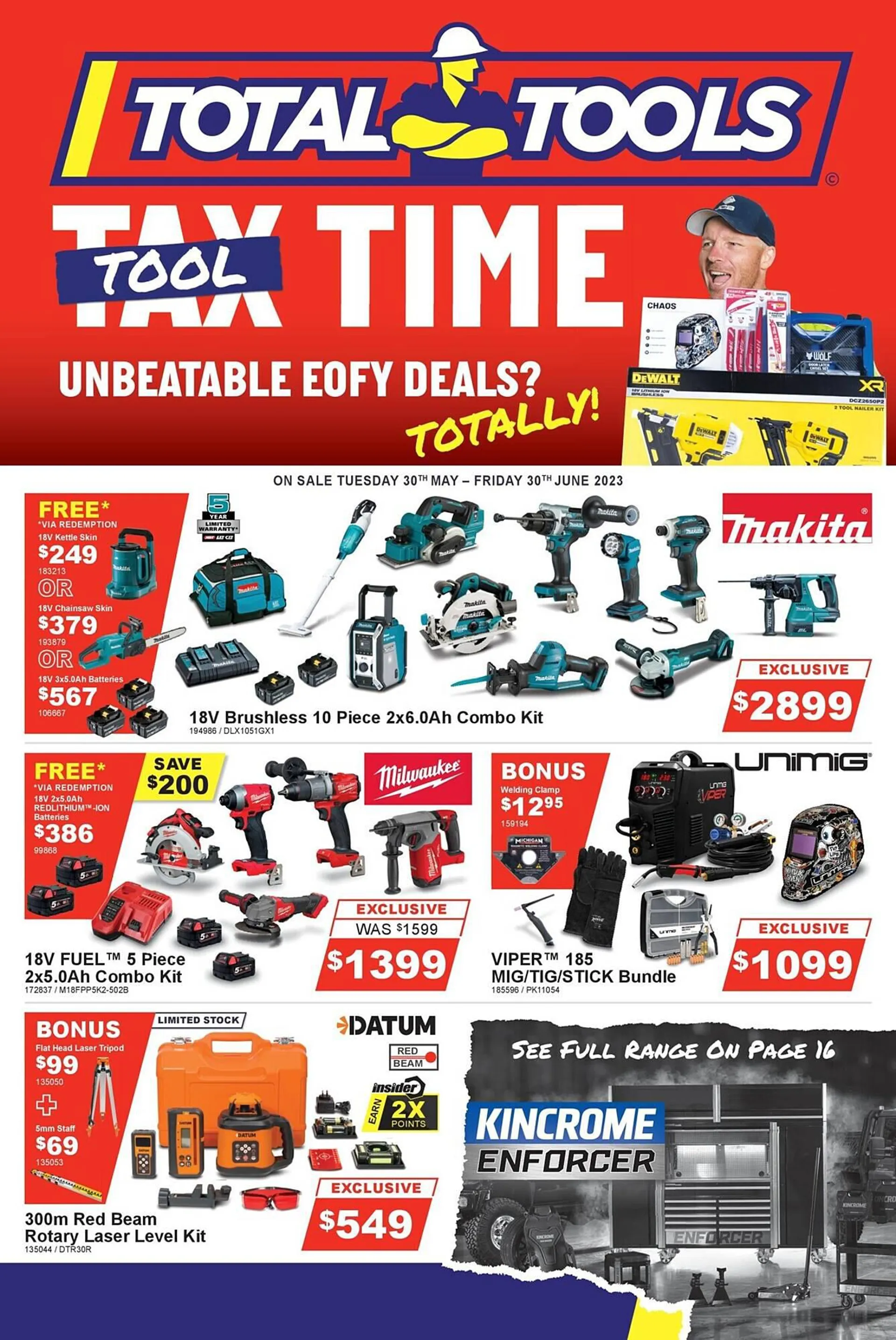 Total Tools catalogue - 1