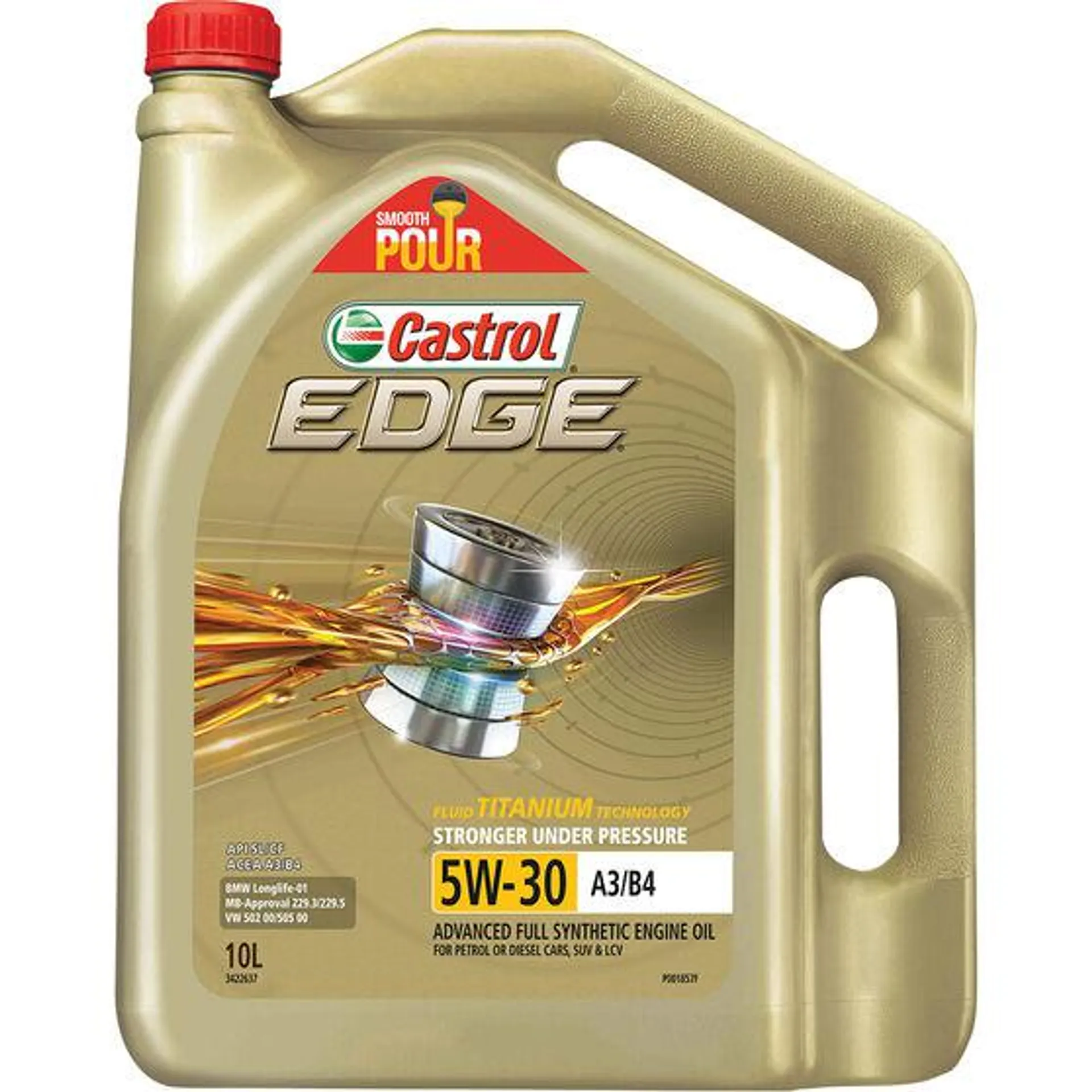 Castrol EDGE Engine Oil - 5W-30, A3/B4, 10 Litre