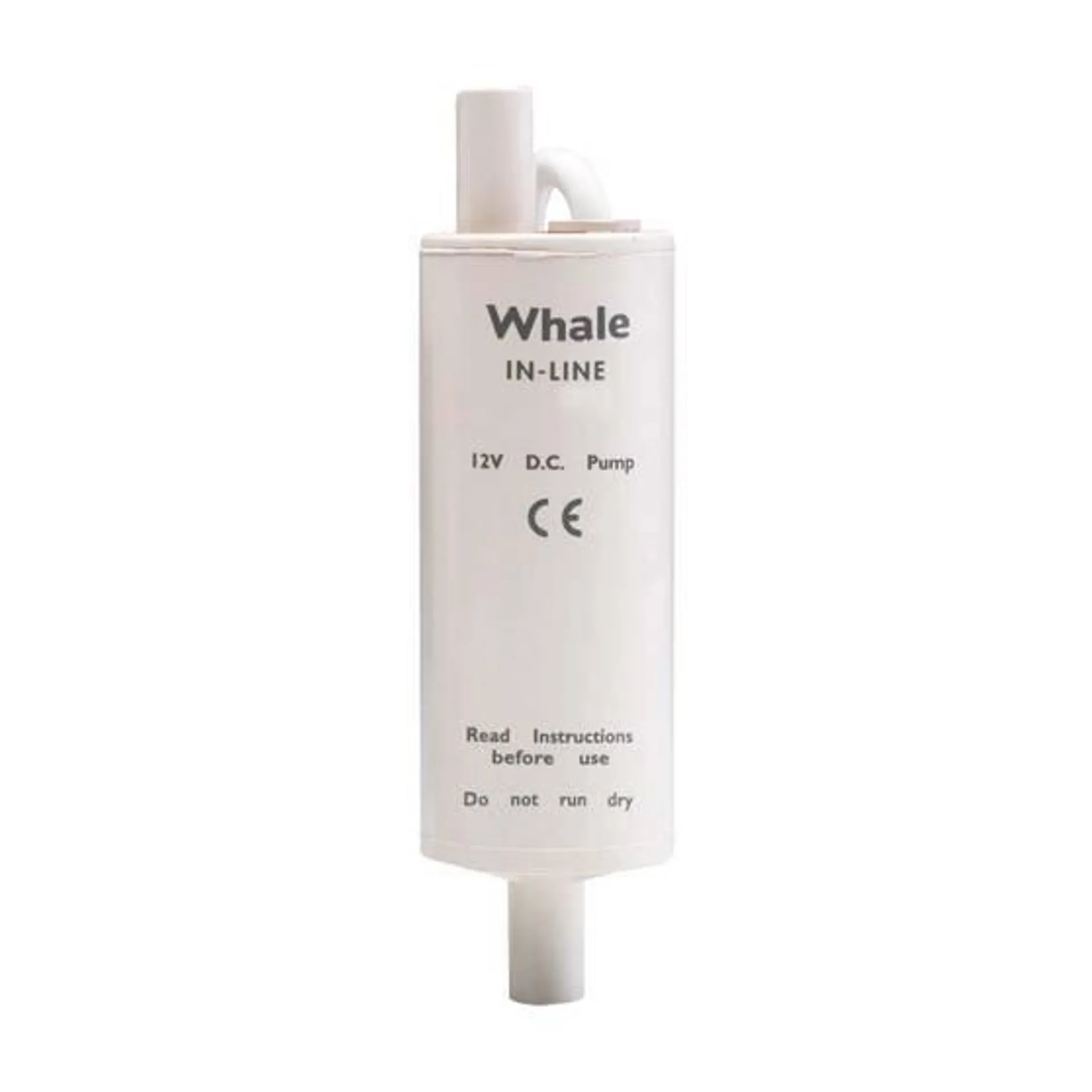 Whale High Flow Inline Pump 12v