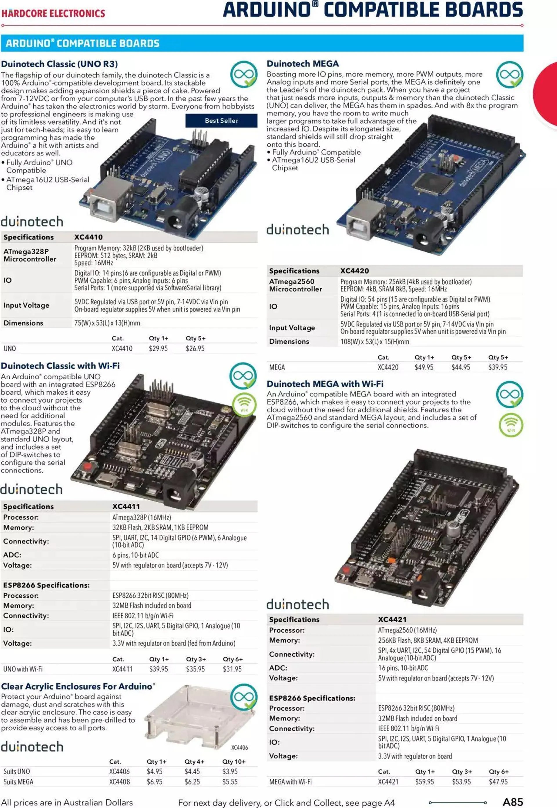 Jaycar Engineering And Scientific Catalogue Back - Catalogue valid from 27 October to 31 January 2024 - page 85