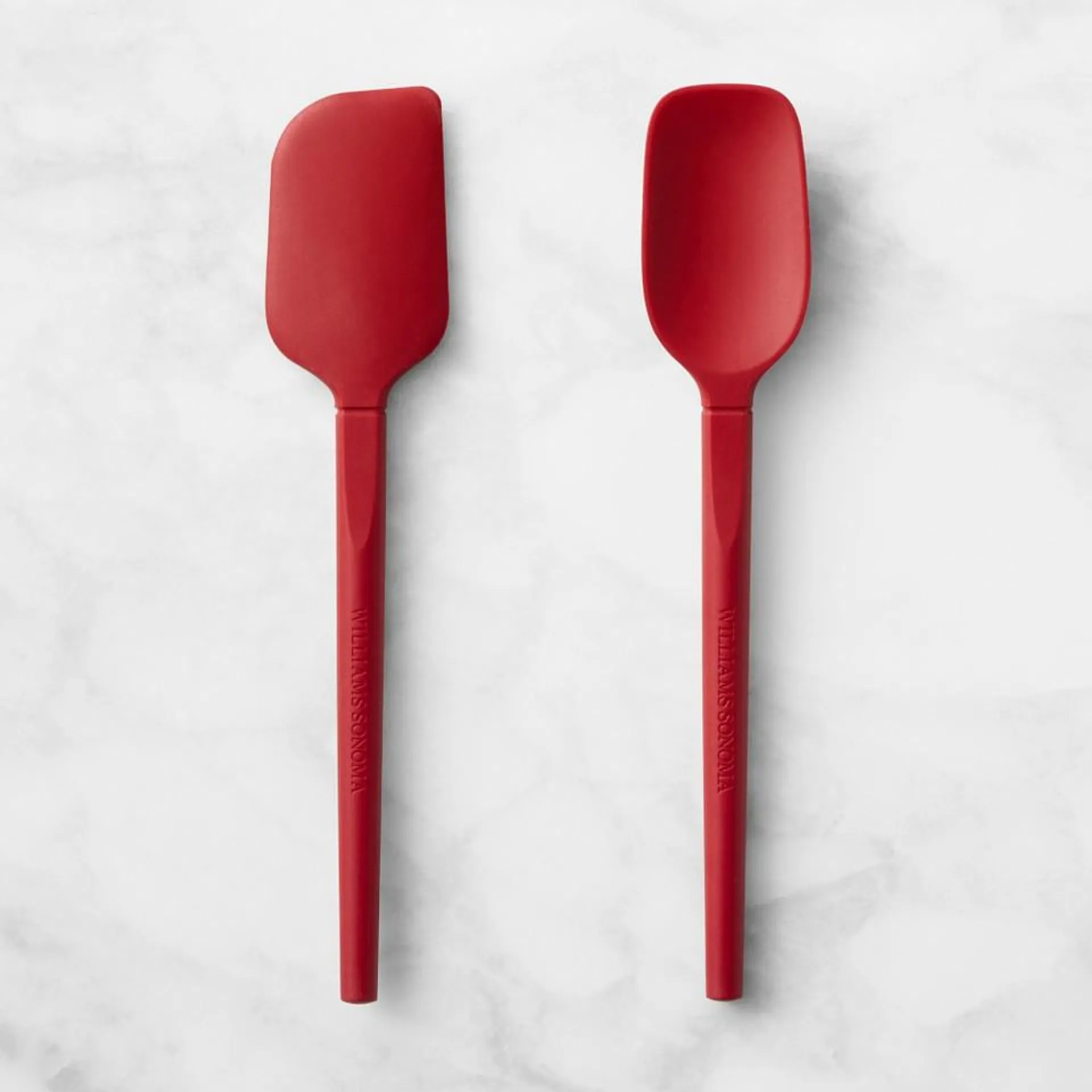 Williams Sonoma Flex Core Mini Spatulas, Set of 2, Red