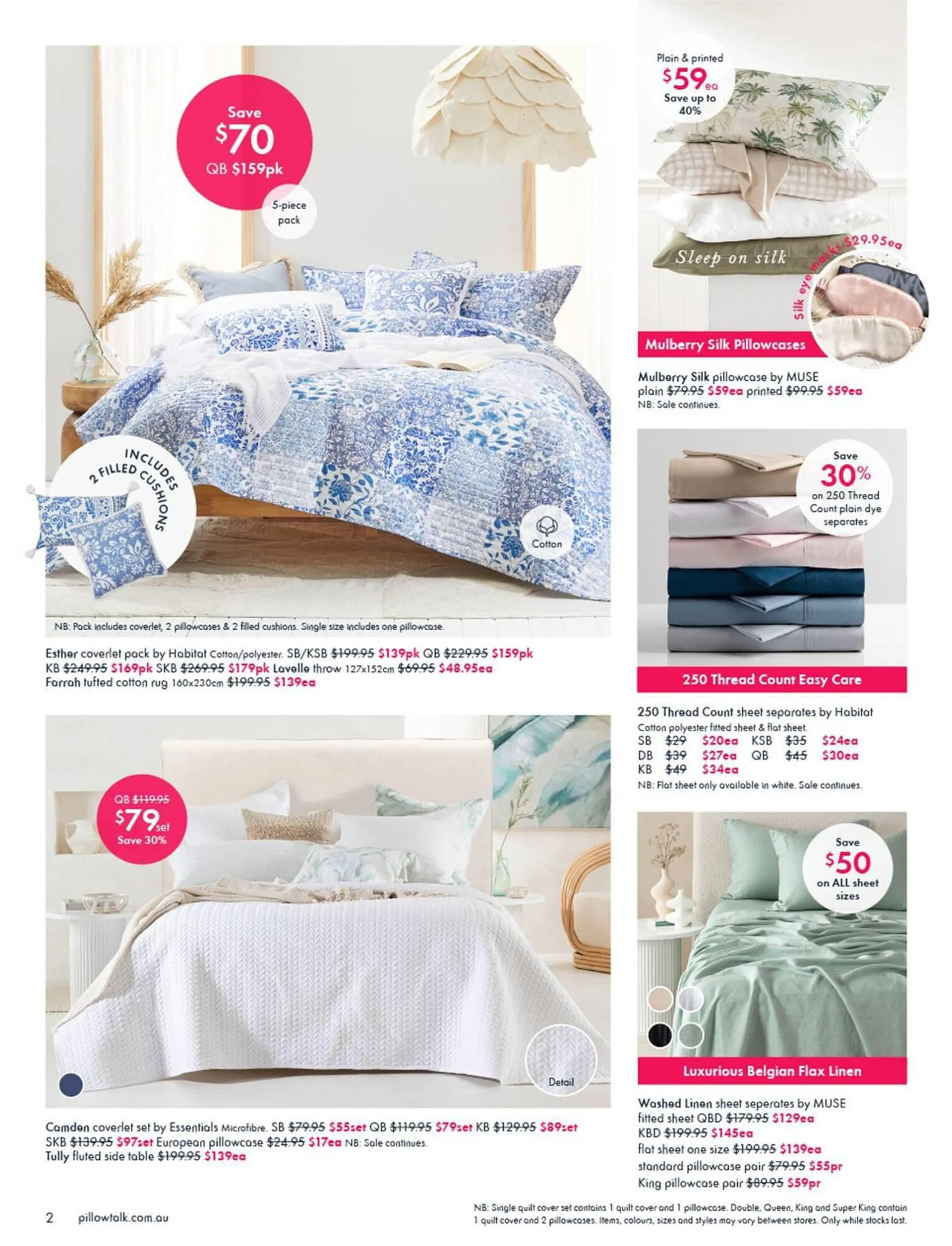 Pillow Talk catalogue - Catalogue valid from 22 December to 14 January 2024 - page 2