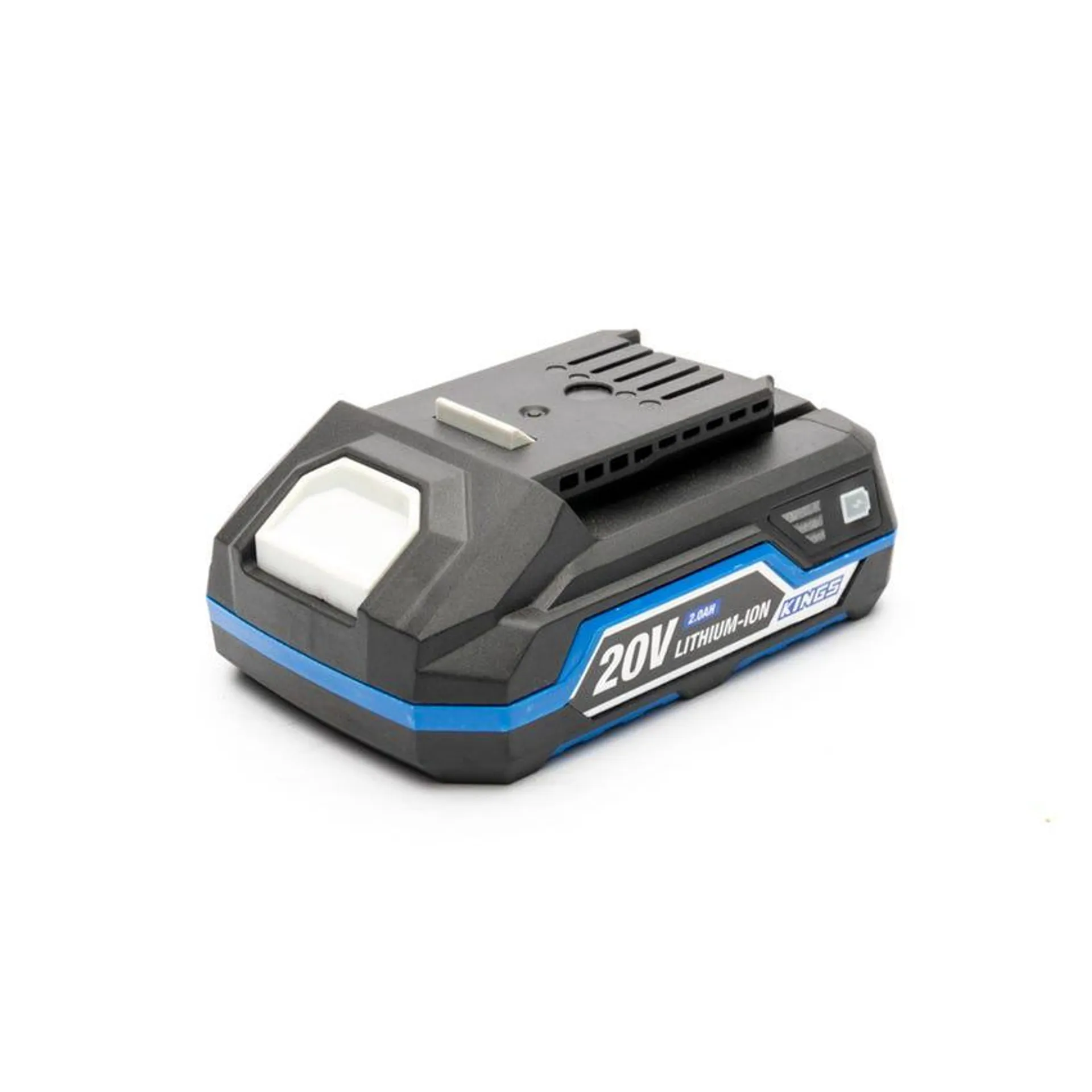 Kings 20V 2Ah Lithium Ion Battery | LED Charge Indicator | Suitable for Adventure Kings Power Tools