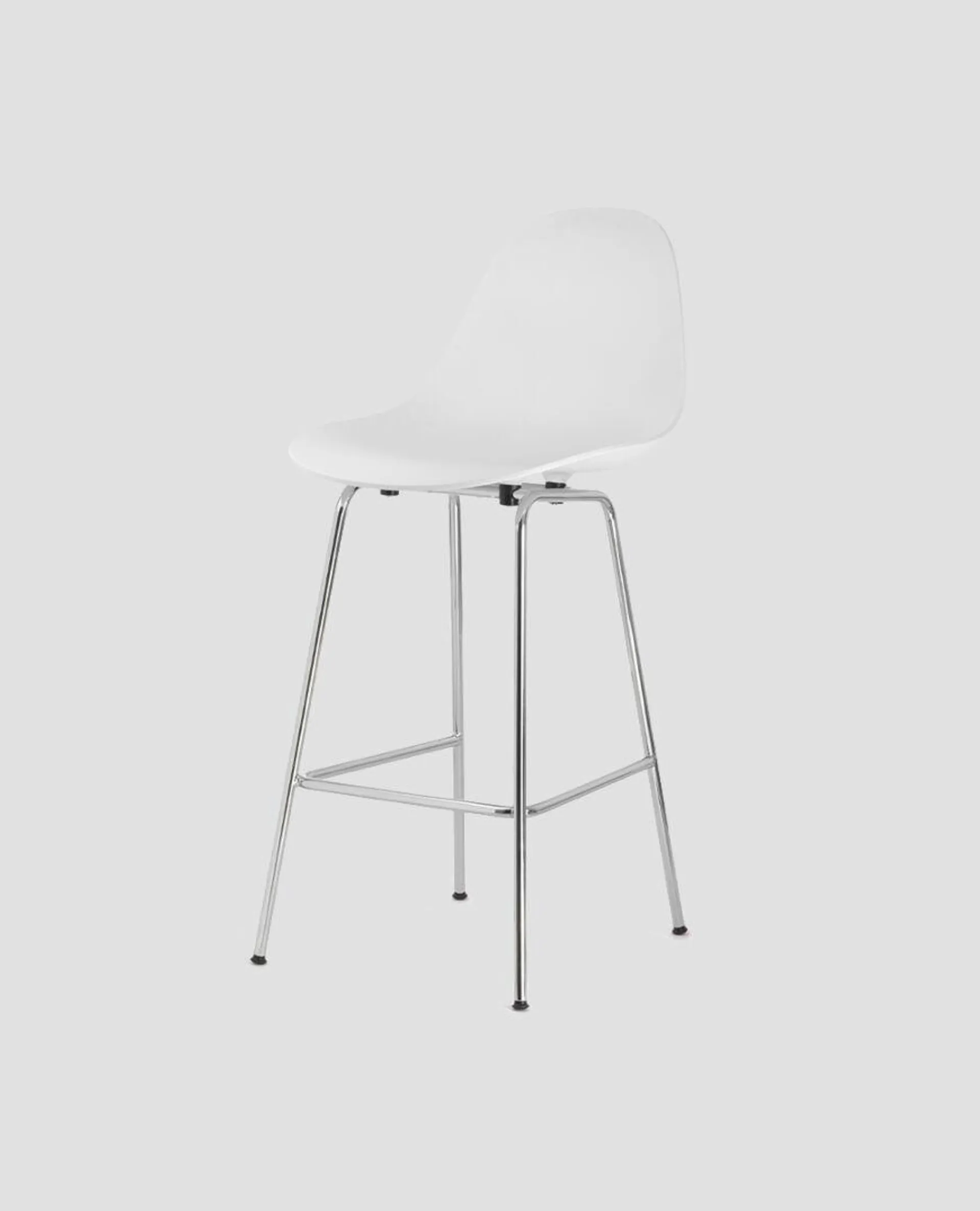 TA counter stool white