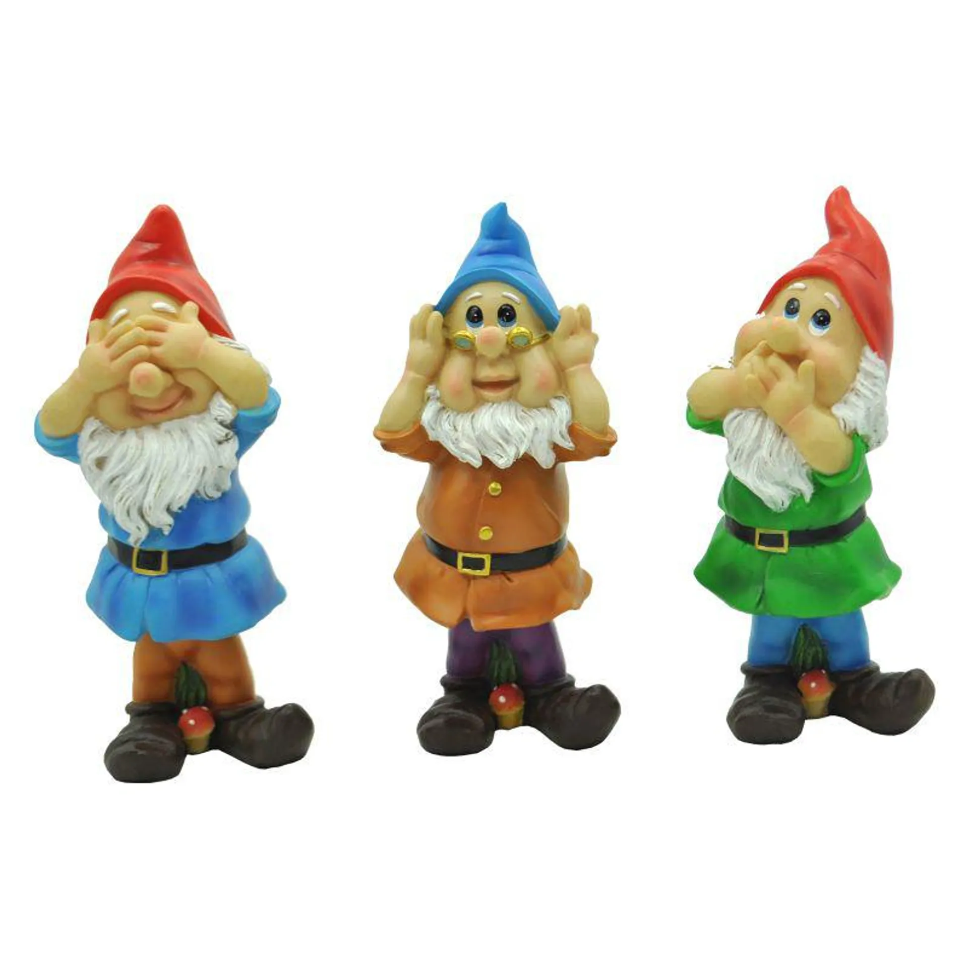 Cute Garden Gnome 19cm