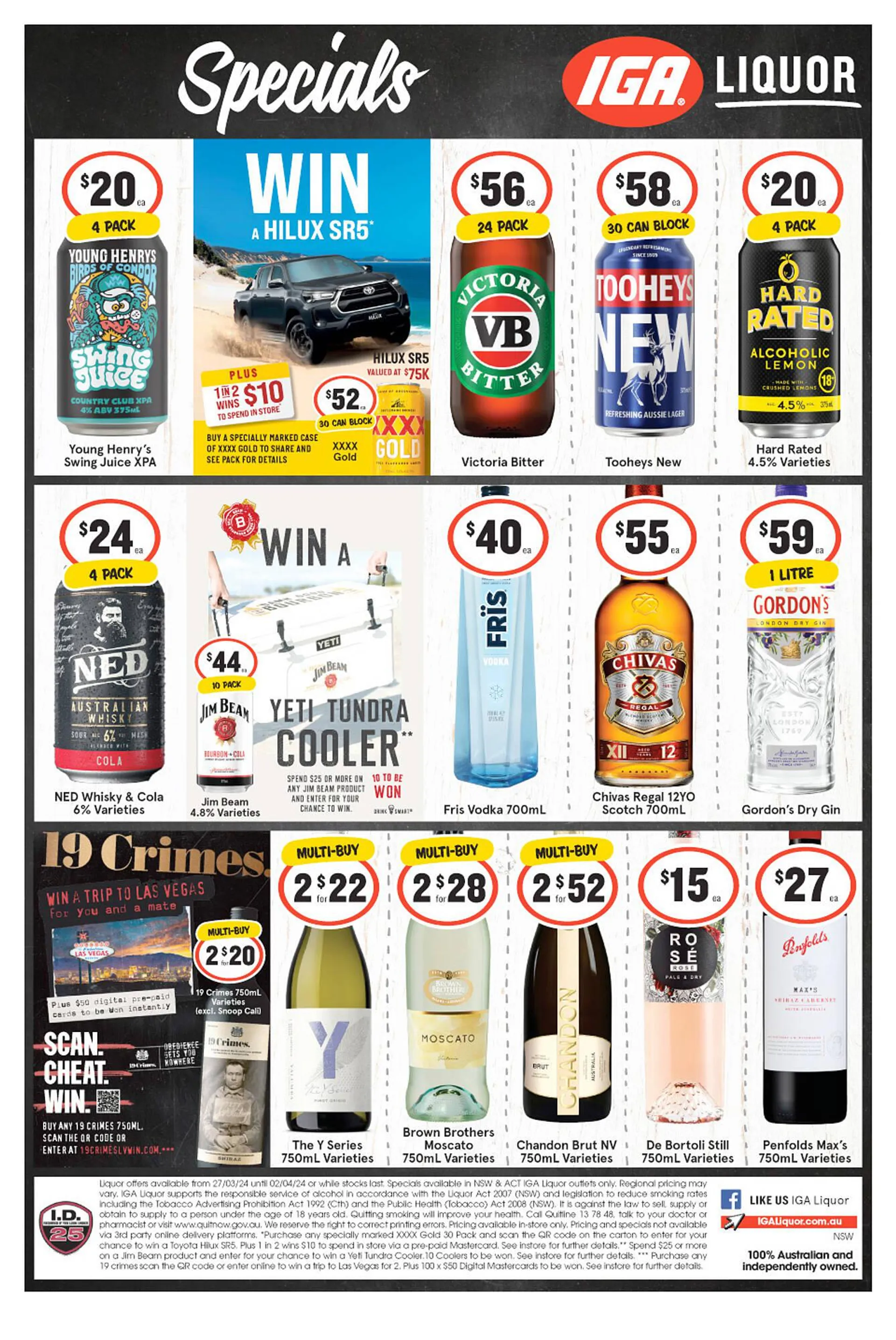 IGA Liquor catalogue - Catalogue valid from 27 March to 2 April 2024 - page 