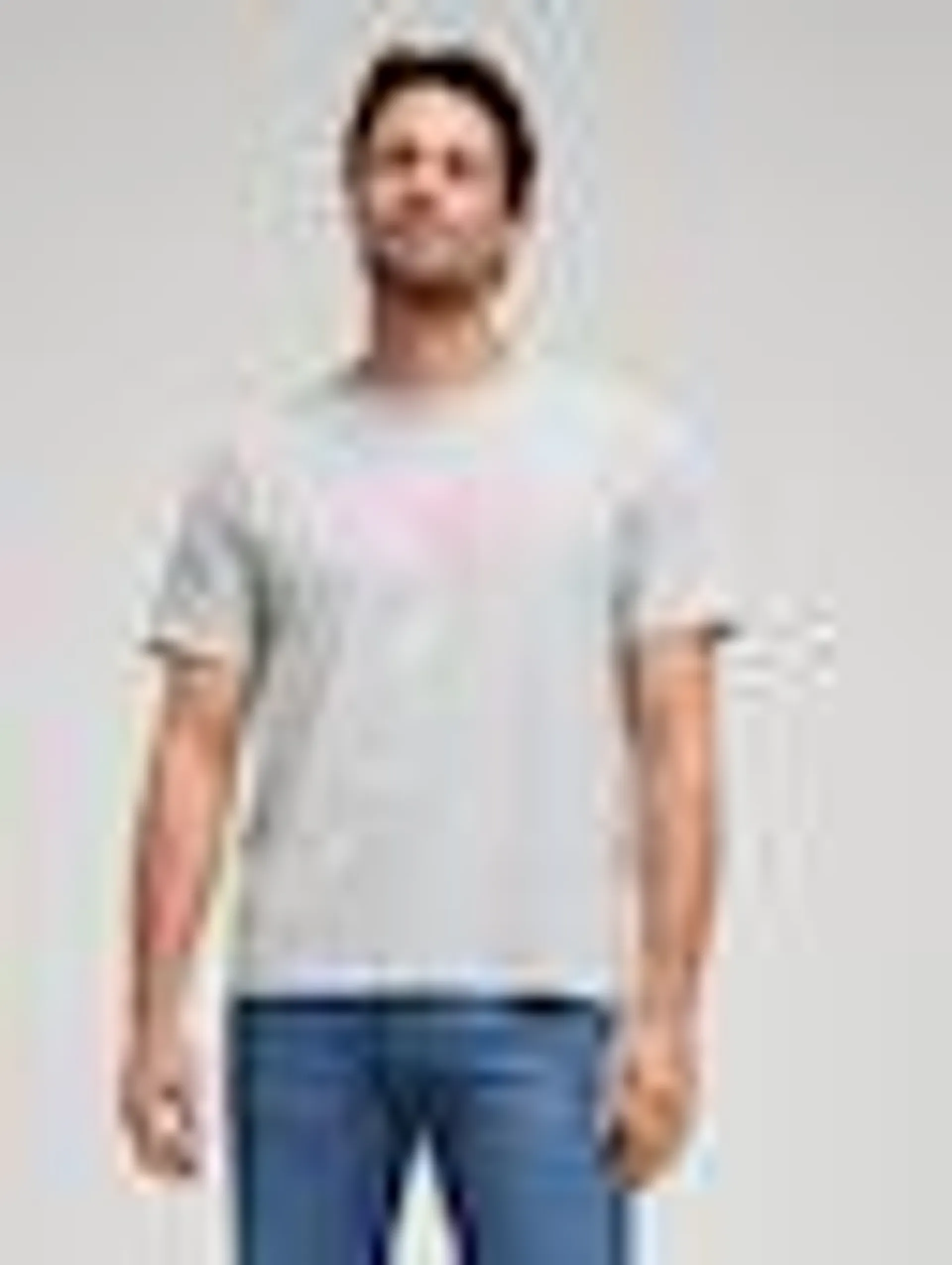 Levi's Relaxed Fit Tee In Midtone Heather Grey