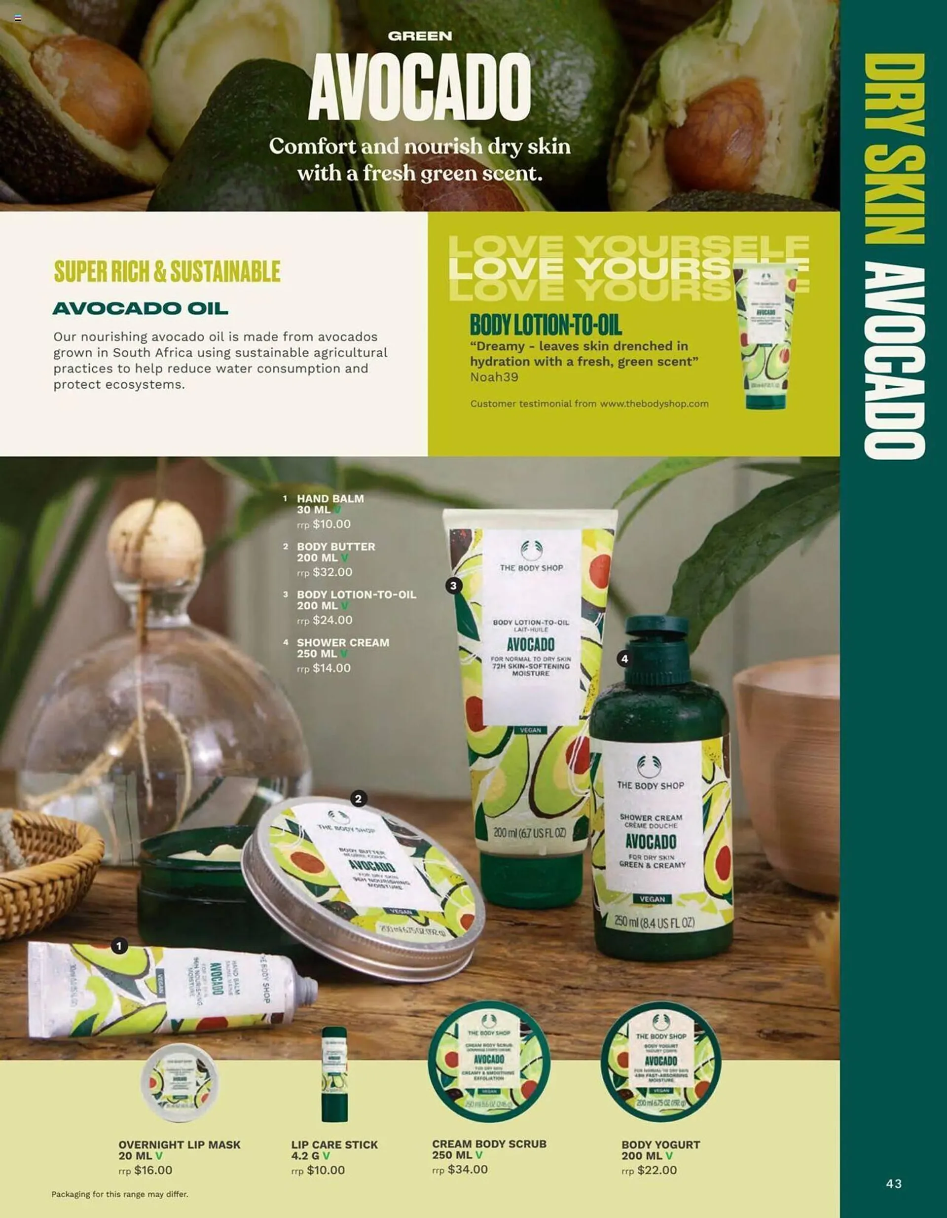 The Body Shop catalogue - Catalogue valid from 12 January to 1 January 2025 - page 43