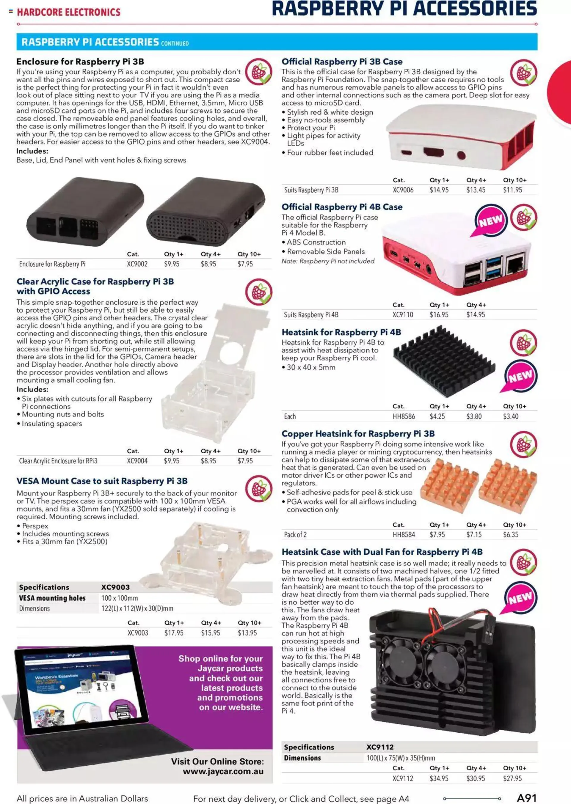 Jaycar Engineering And Scientific Catalogue Back - Catalogue valid from 27 October to 31 January 2024 - page 91