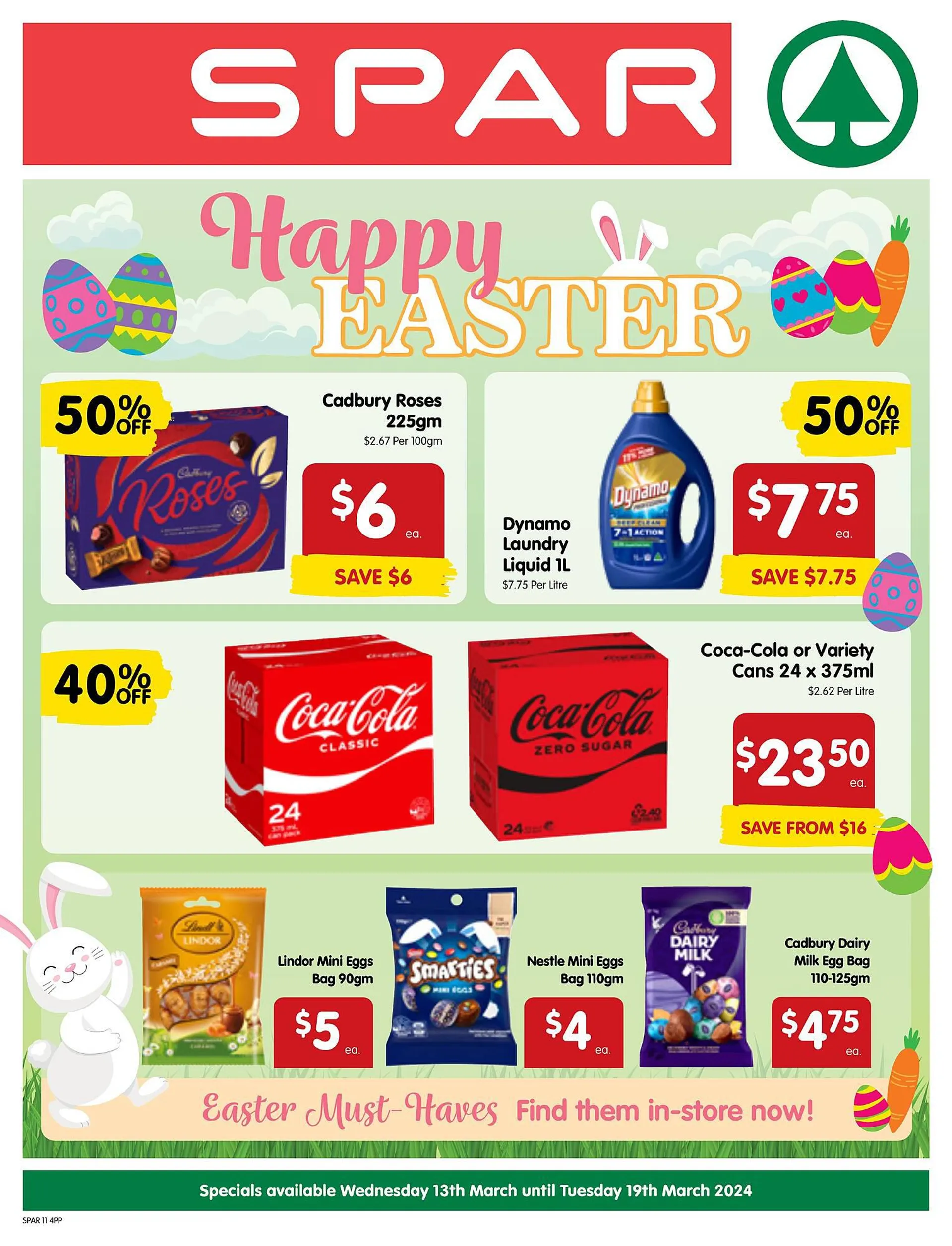 Spar catalogue - Catalogue valid from 13 March to 19 March 2024 - page 1