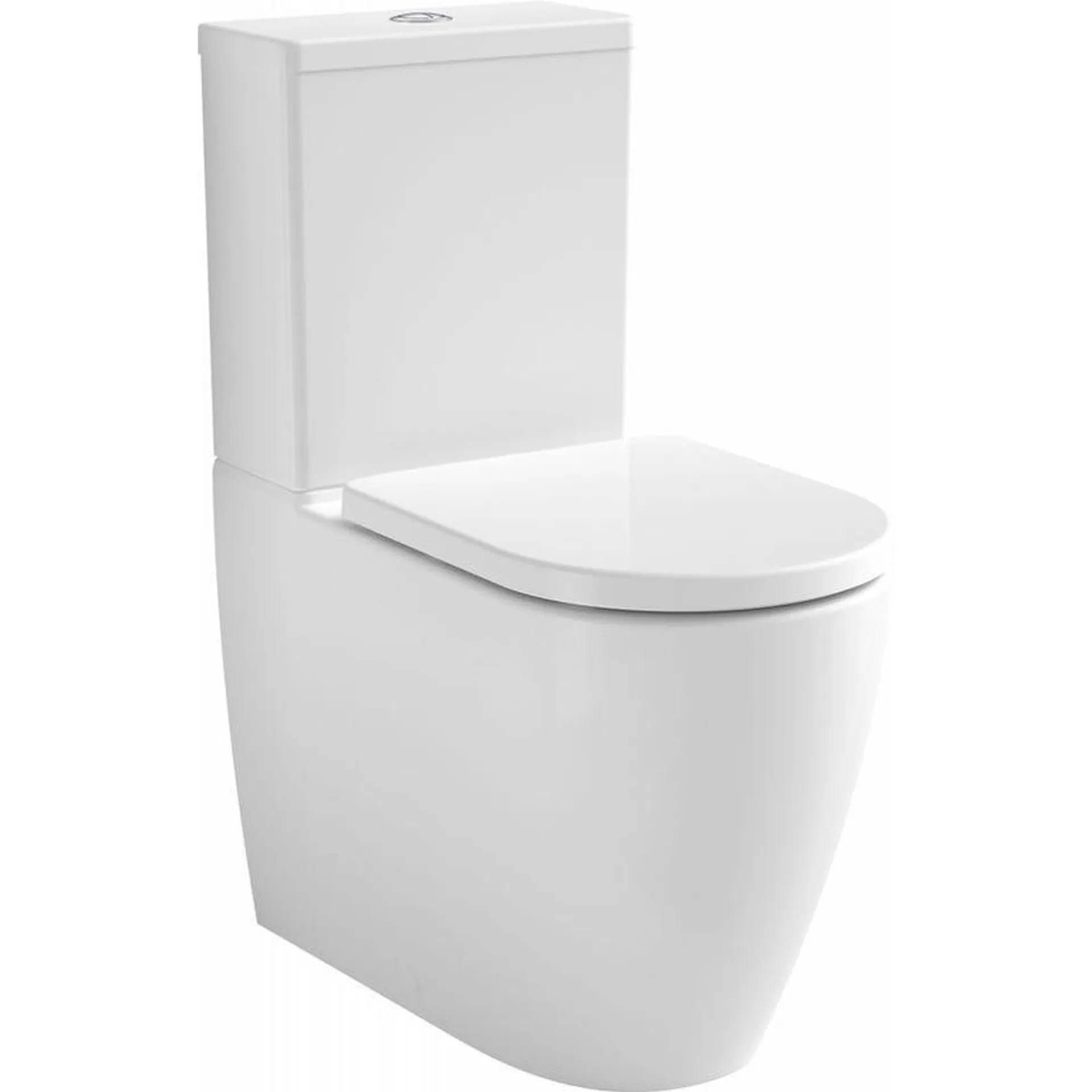 Caroma 746350W Urbane II Back to Wall Toilet Suite - Back Entry / Universal Trap