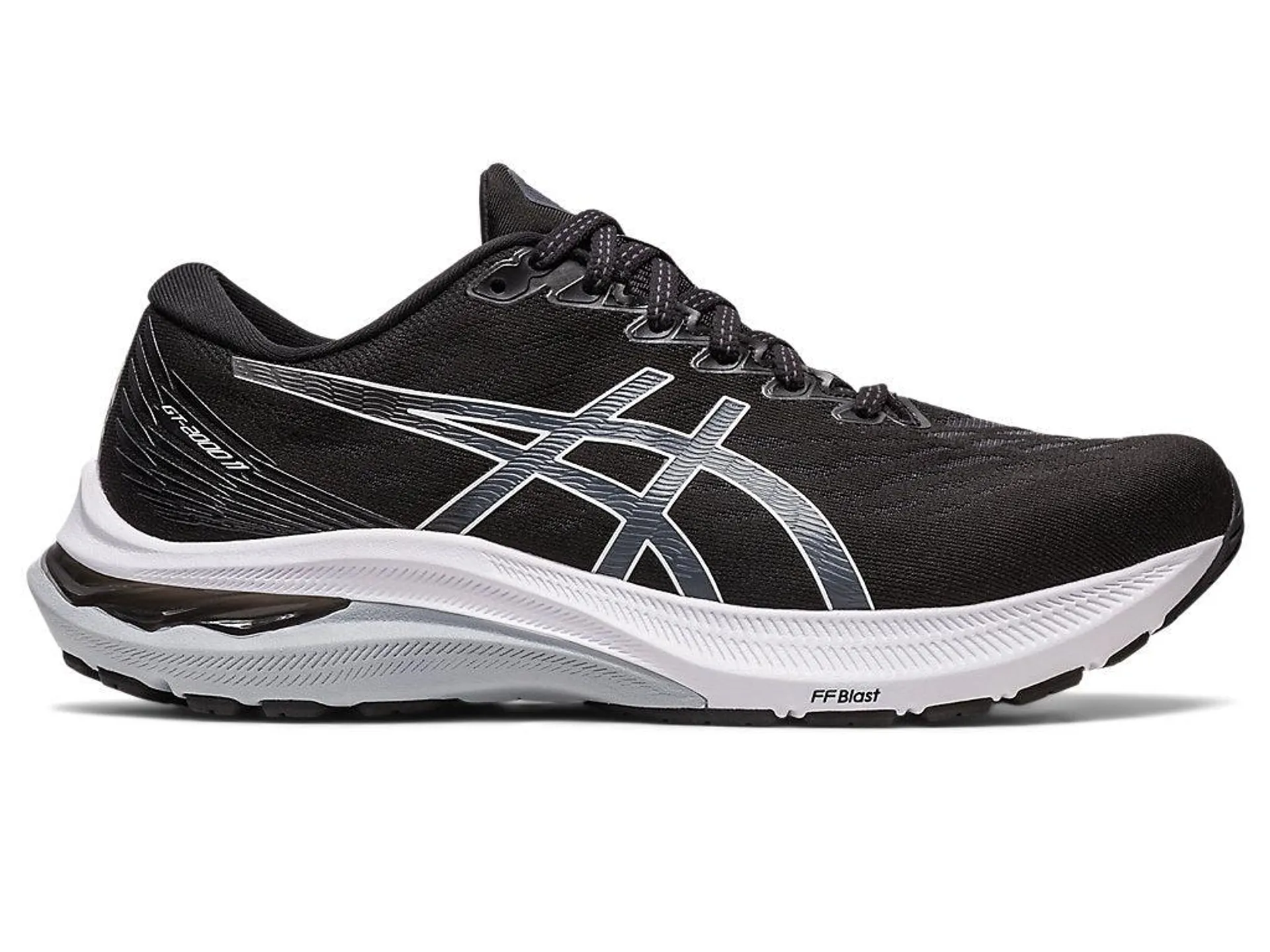 Asics GT-2000 11 (D) - Womens - Black/White