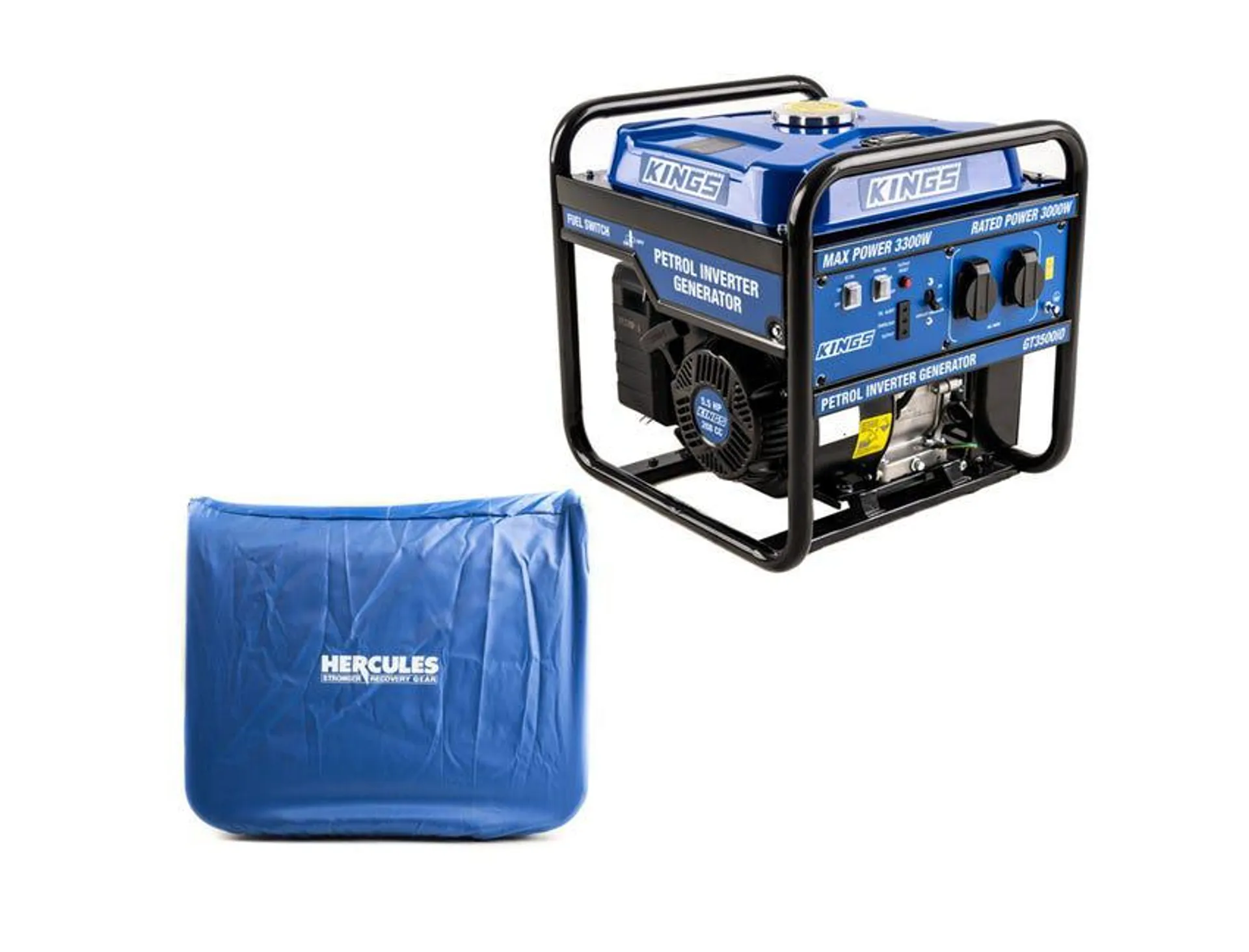 3.0kVA Inverter Generator + Generator Cover