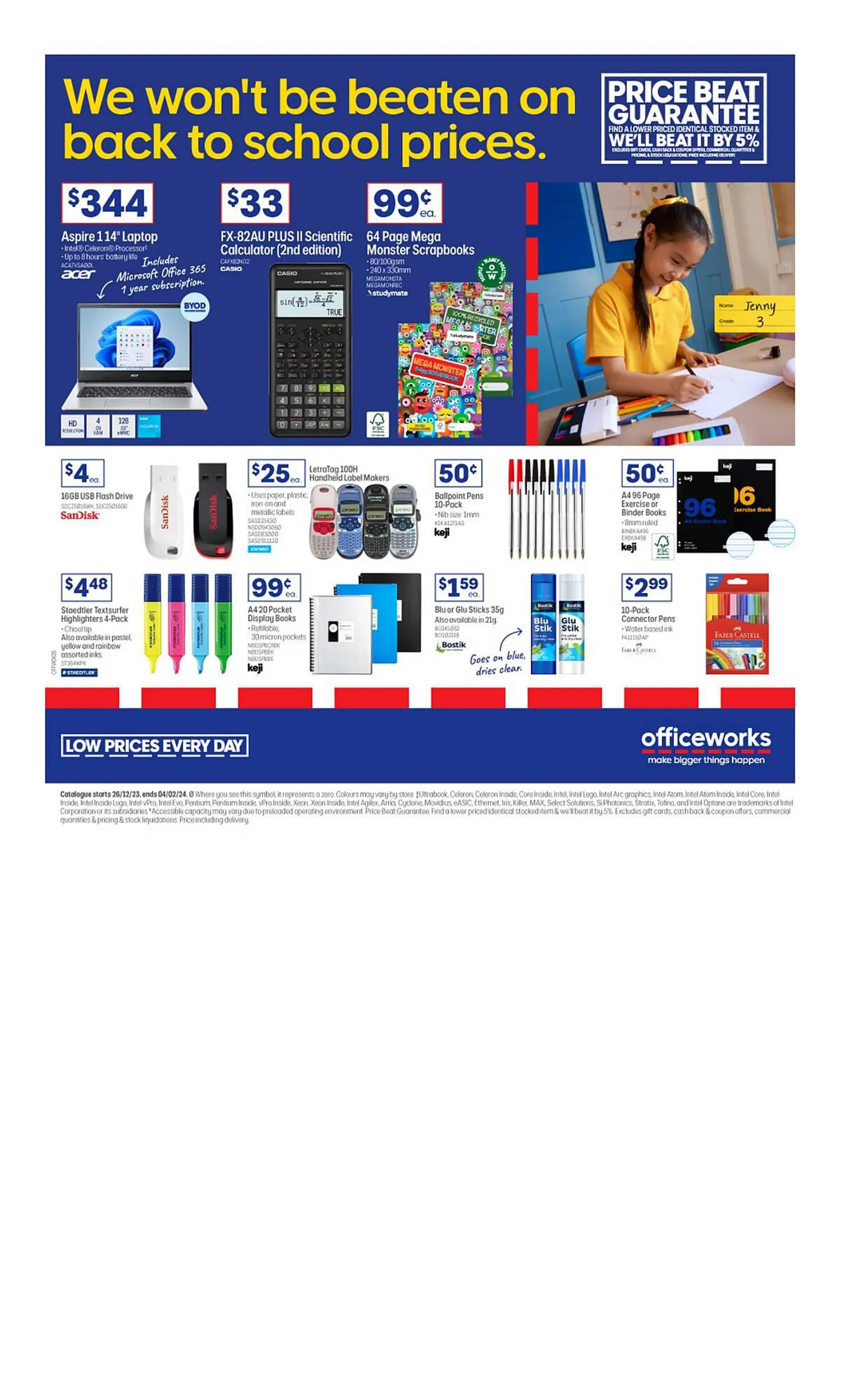 Officeworks catalogue - Catalogue valid from 18 January to 4 February 2024 - page 2