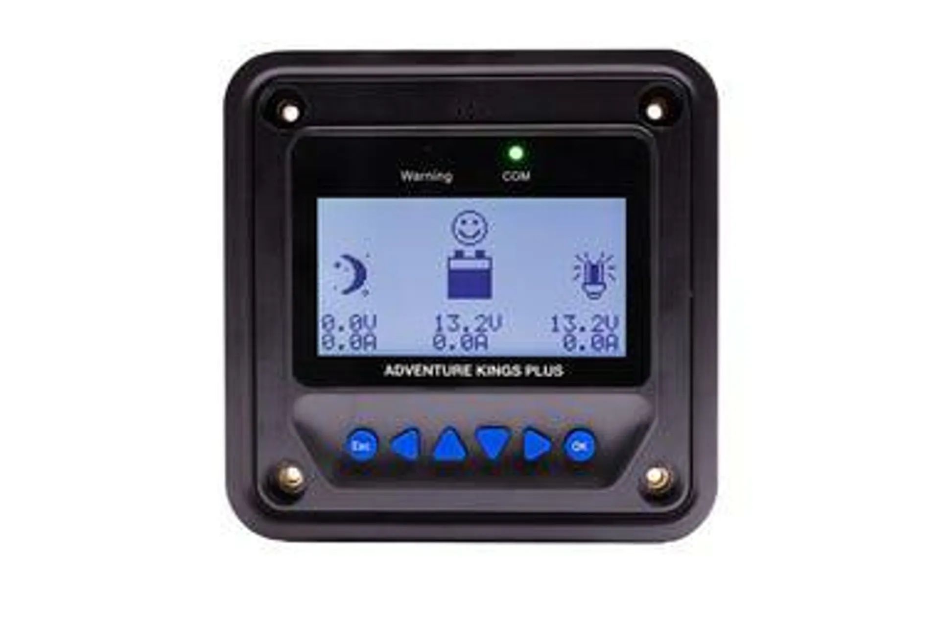 Kings Premium MPPT Remote Display | Suits Kings Premium 20A and 40A MPPT Regulators | Real-Time Control & Information