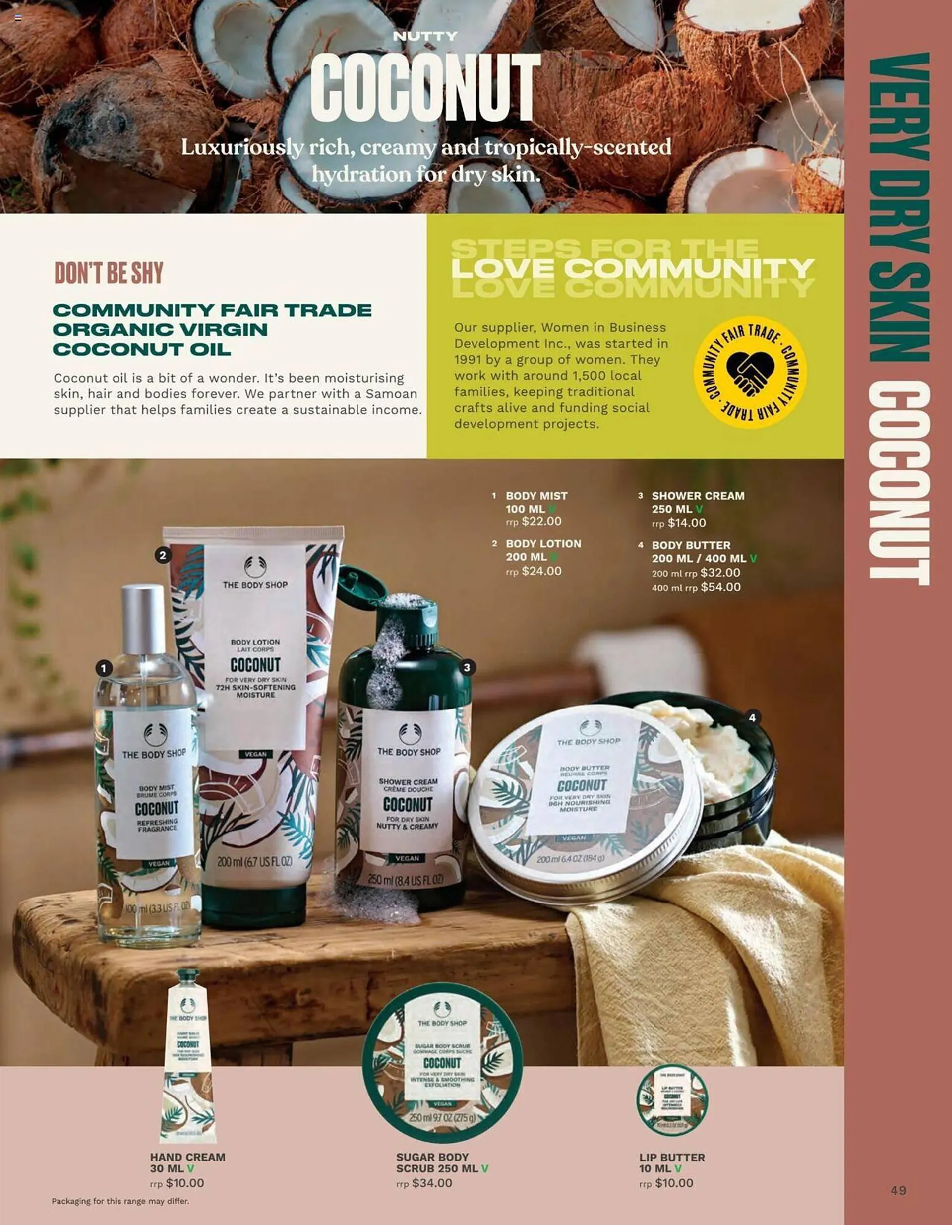 The Body Shop catalogue - Catalogue valid from 12 January to 1 January 2025 - page 49