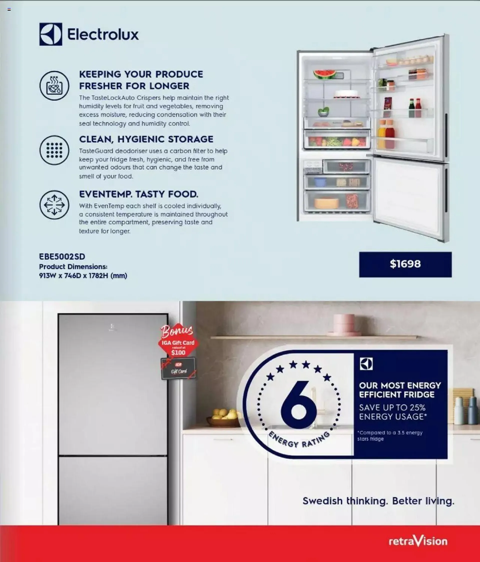 RetraVision Electrolux & Westinghouse Fridge Guide - Catalogue valid from 21 March to 31 March 2024 - page 3