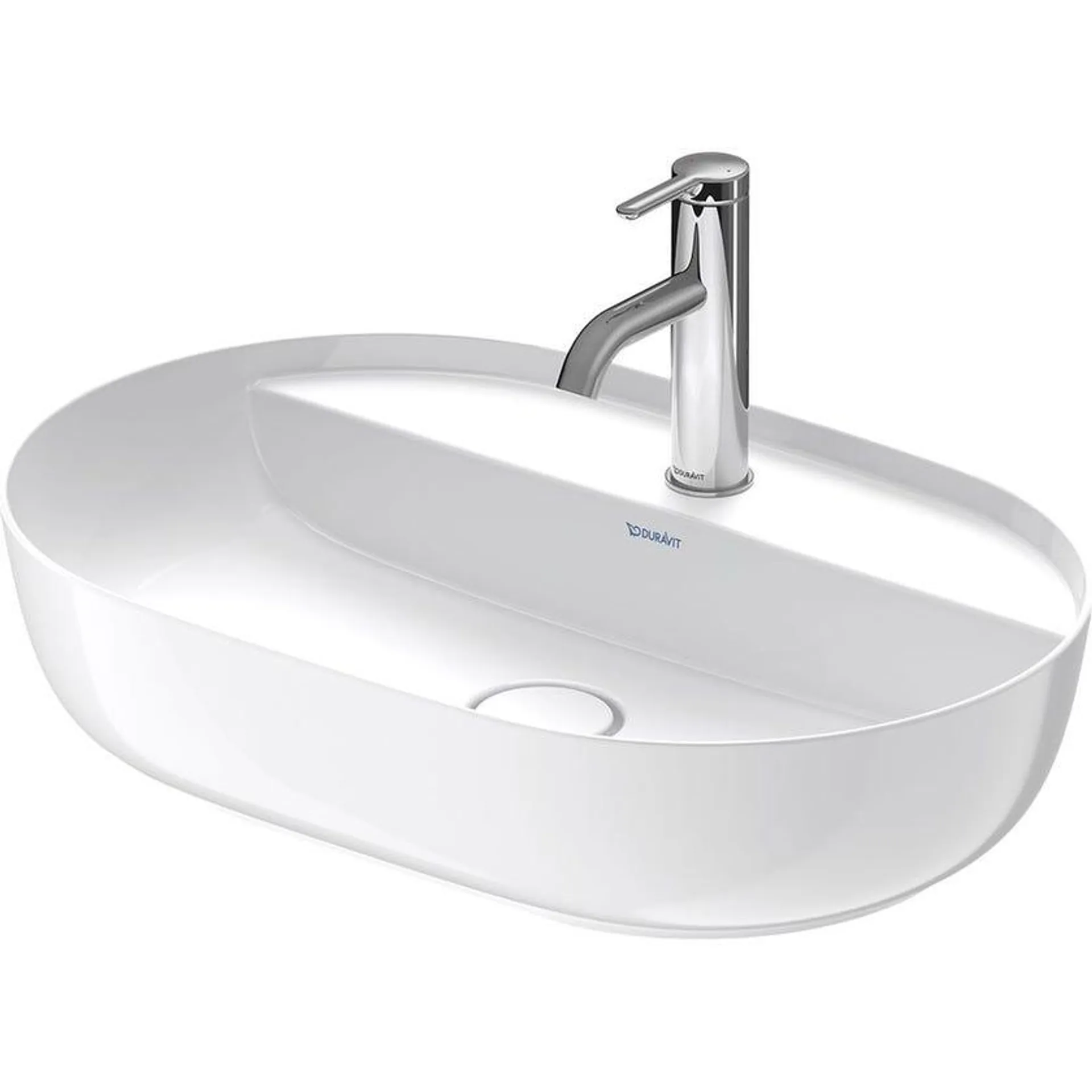 Duravit 0380600000P Luv Above Counter Basin with Taphole