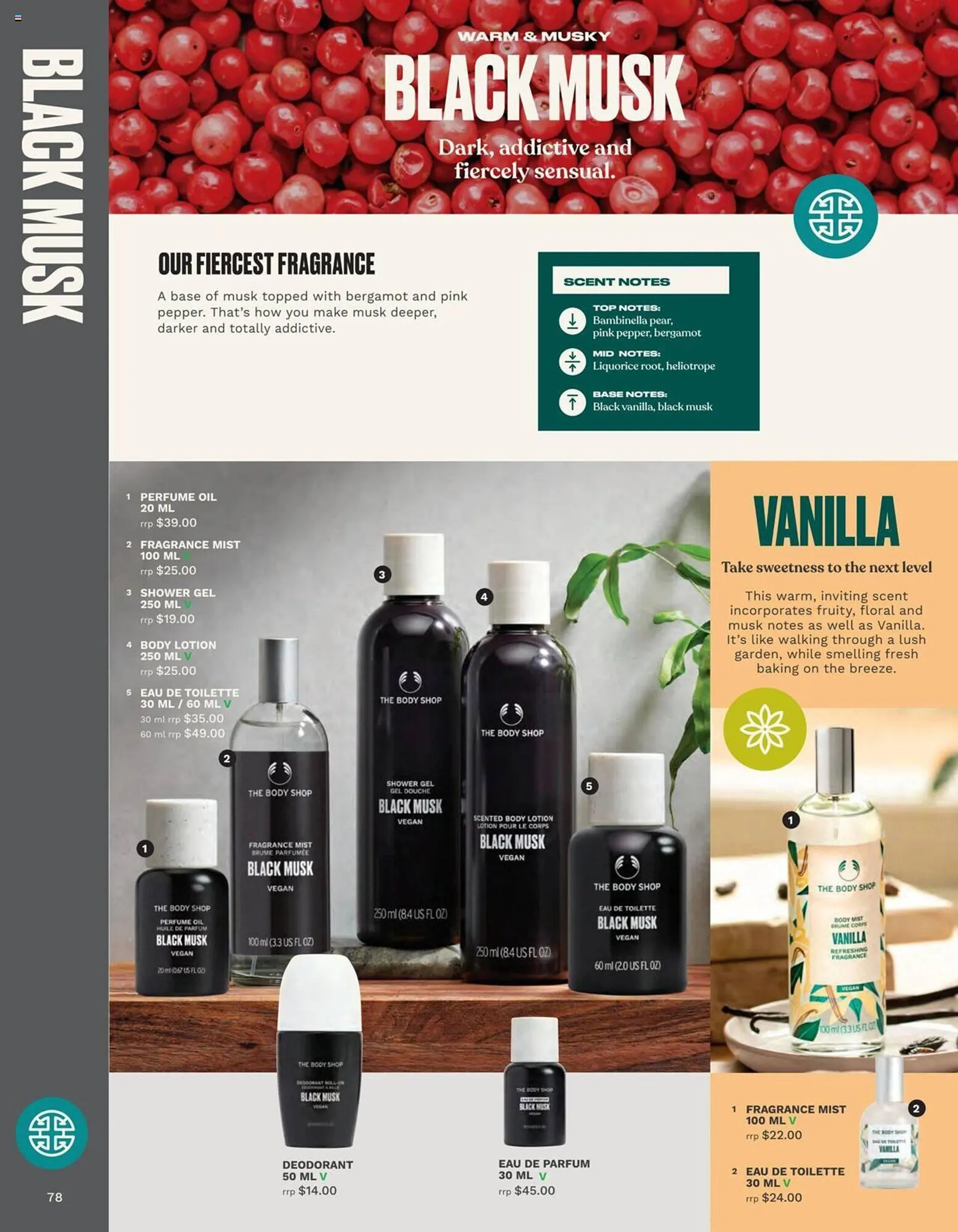 The Body Shop catalogue - Catalogue valid from 12 January to 1 January 2025 - page 78