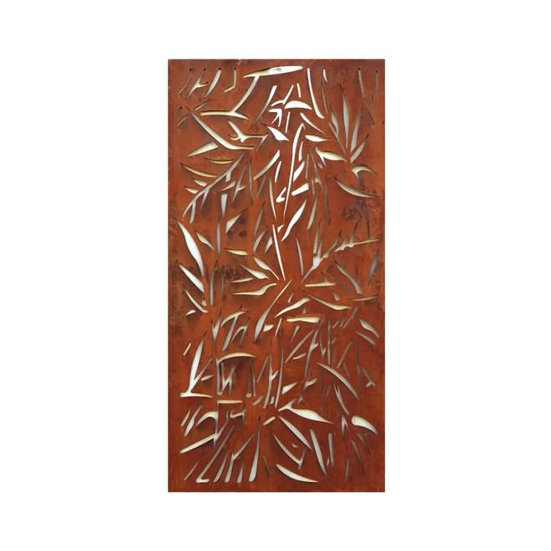 Real Rust Steel Screen Jungle 1200 x 600 mm