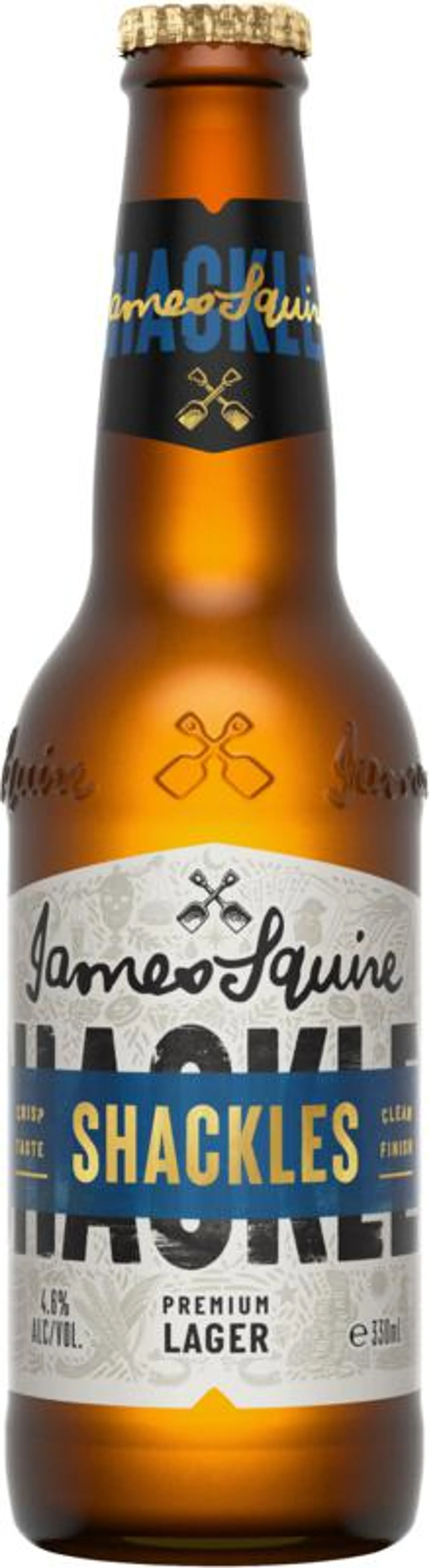 James Squire Broken Shackles Lager Bottle 24X330ML
