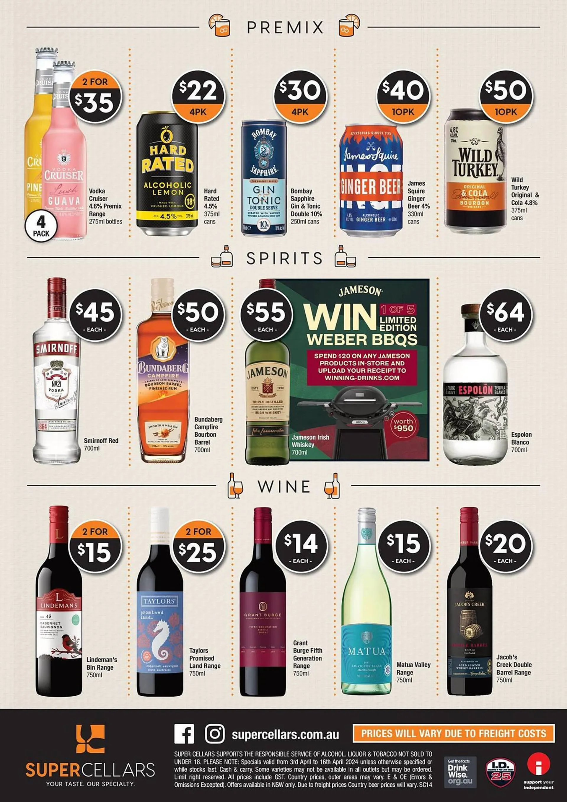 Super Cellars catalogue - Catalogue valid from 3 April to 16 April 2024 - page 2