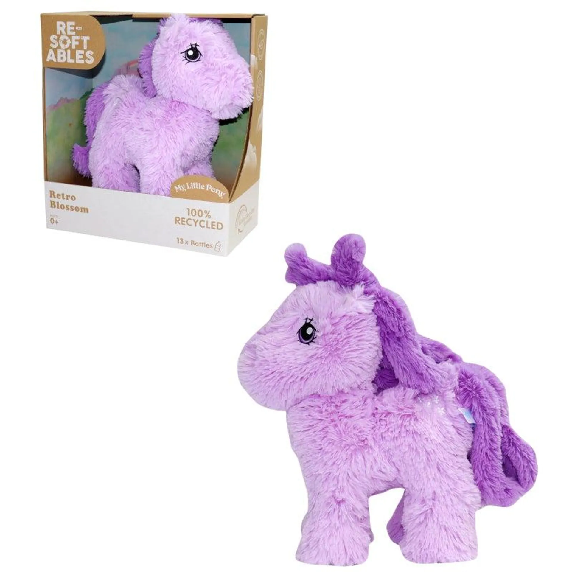 My Little Pony Blossom Resoftables Plush Toy (12-inch)