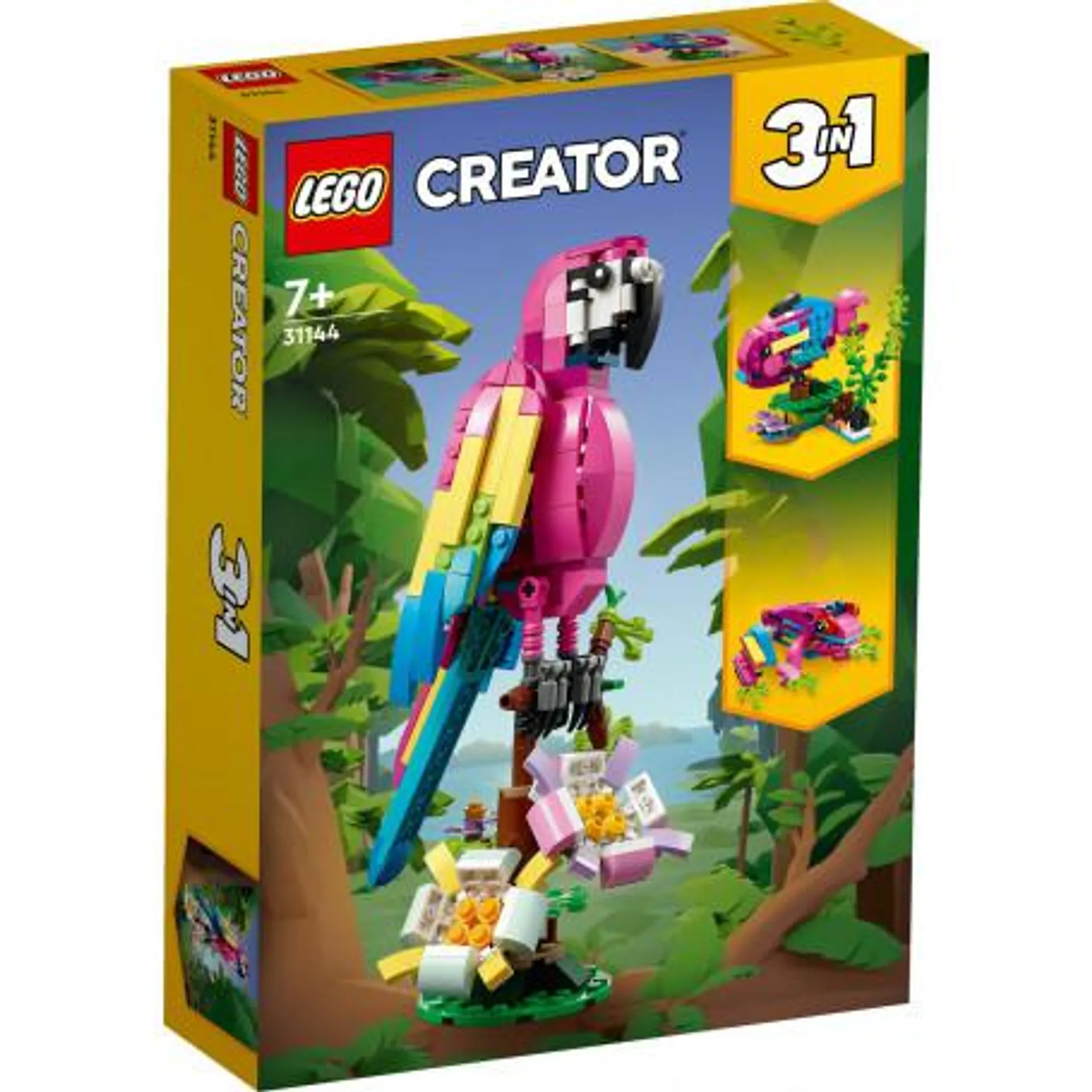 LEGO Creator Exotic Pink Parrot 31144