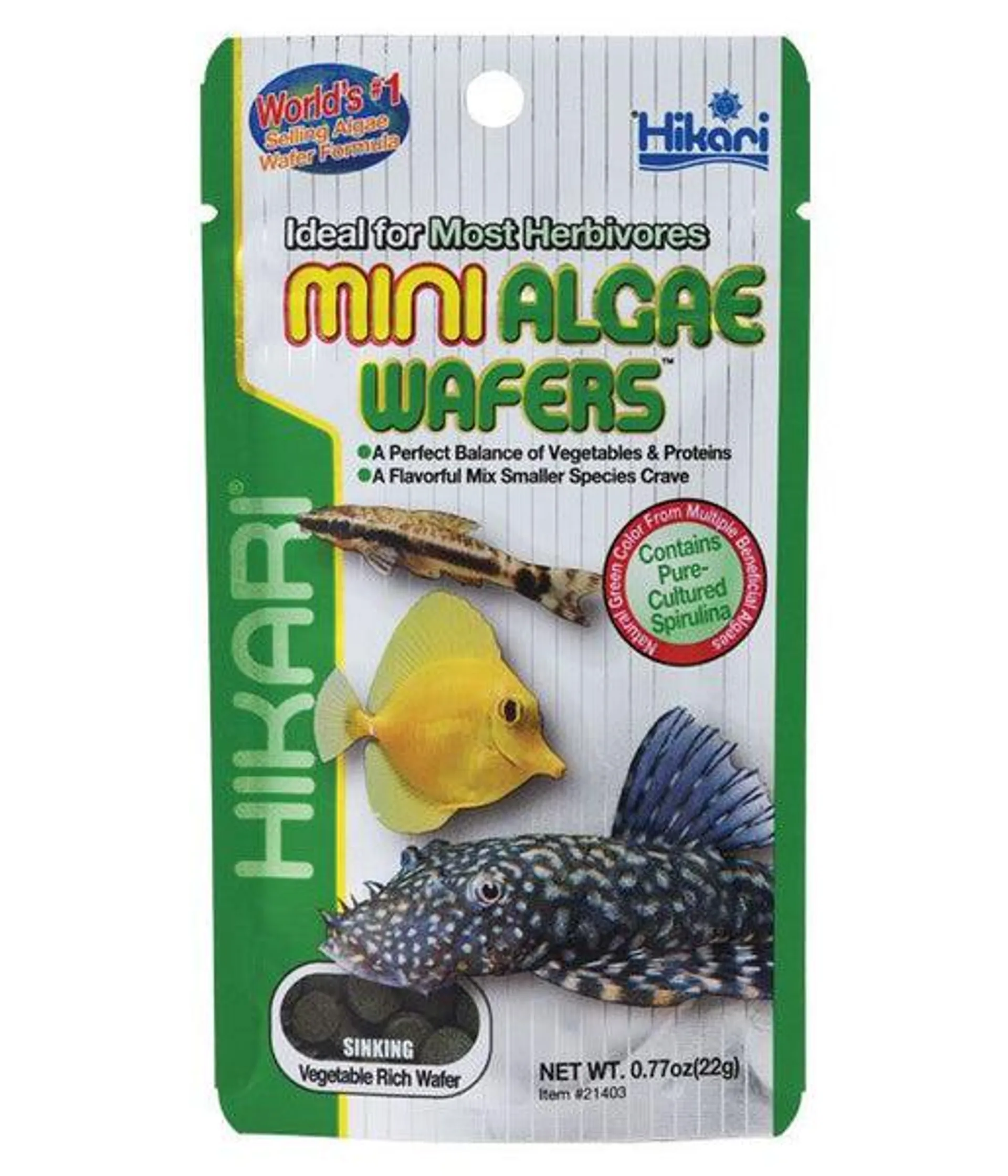Hikari - Algae Wafers - Mini (85g)