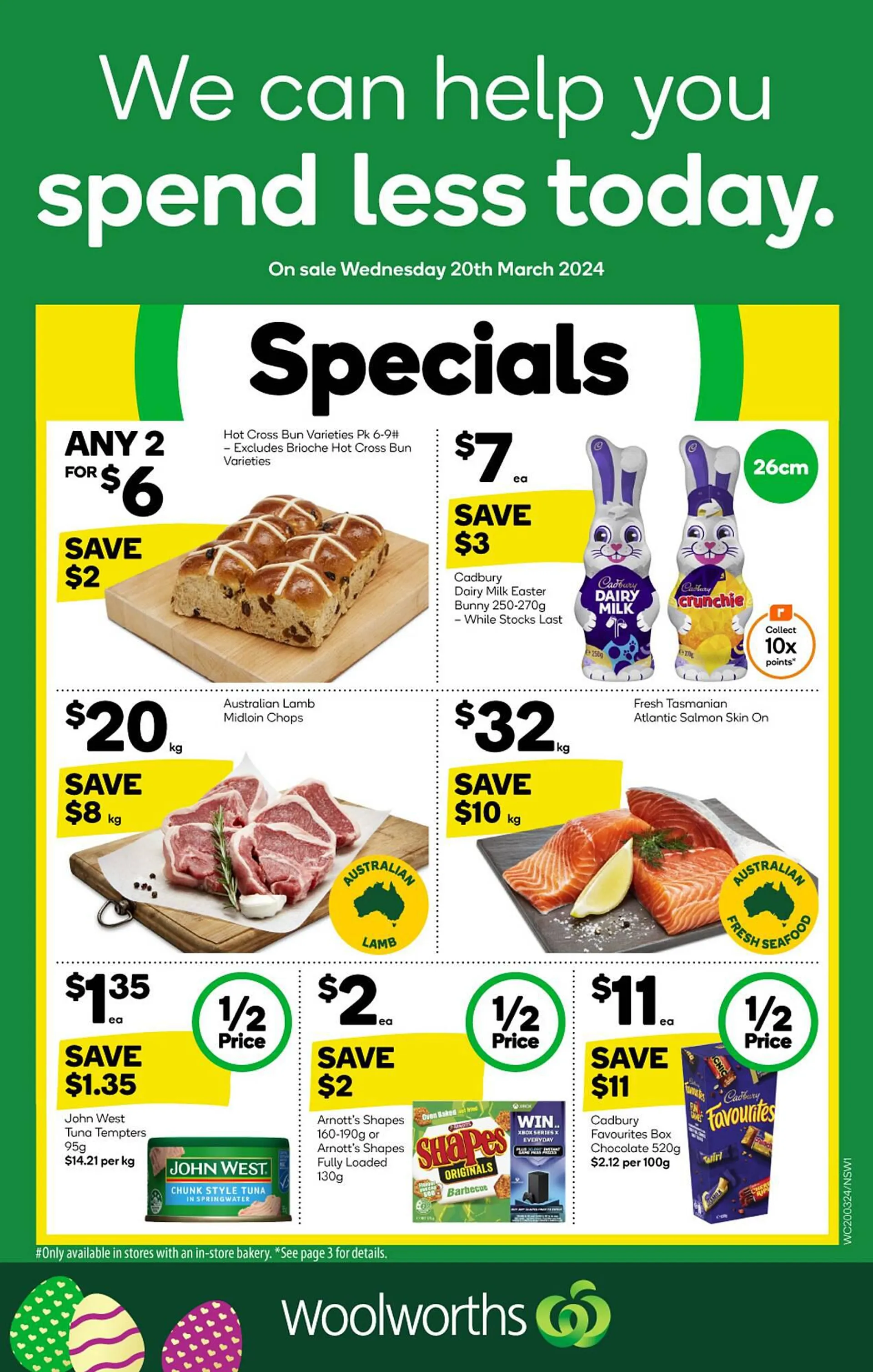 Woolworths catalogue - Catalogue valid from 20 March to 26 March 2024 - page 1
