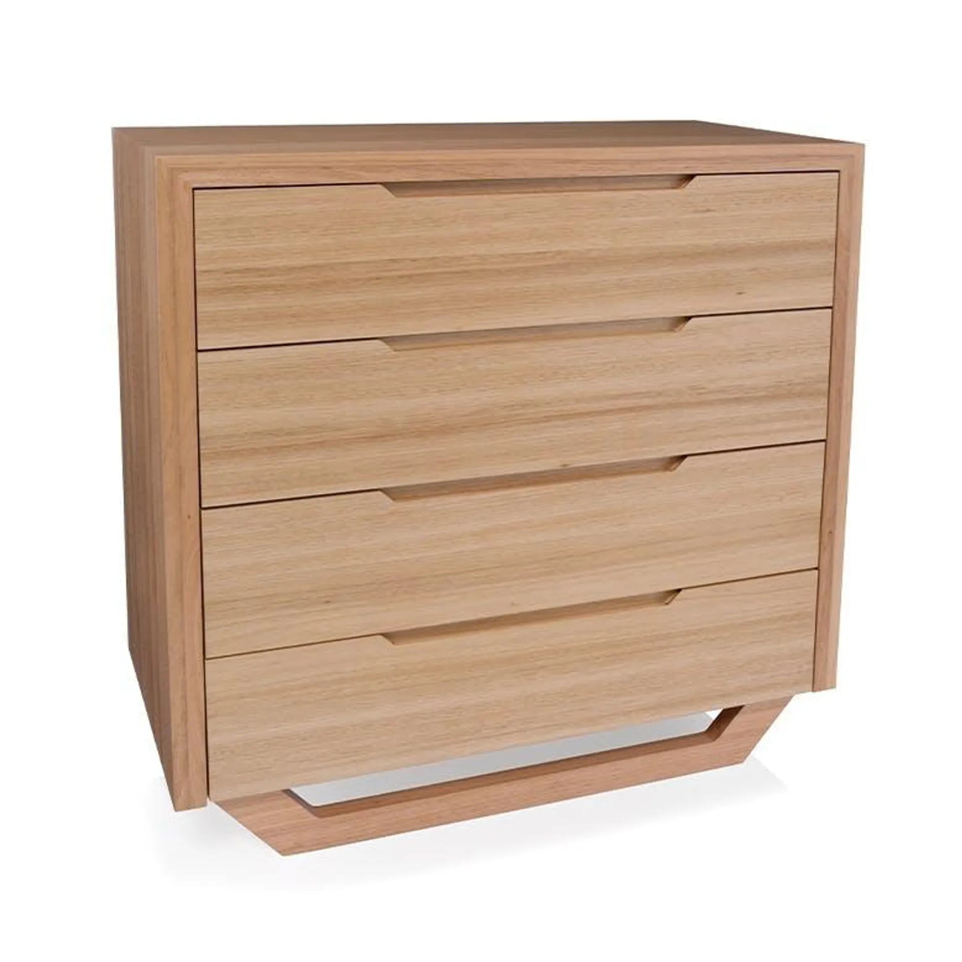 Barkley Tallboy (4 Drawer), Natural