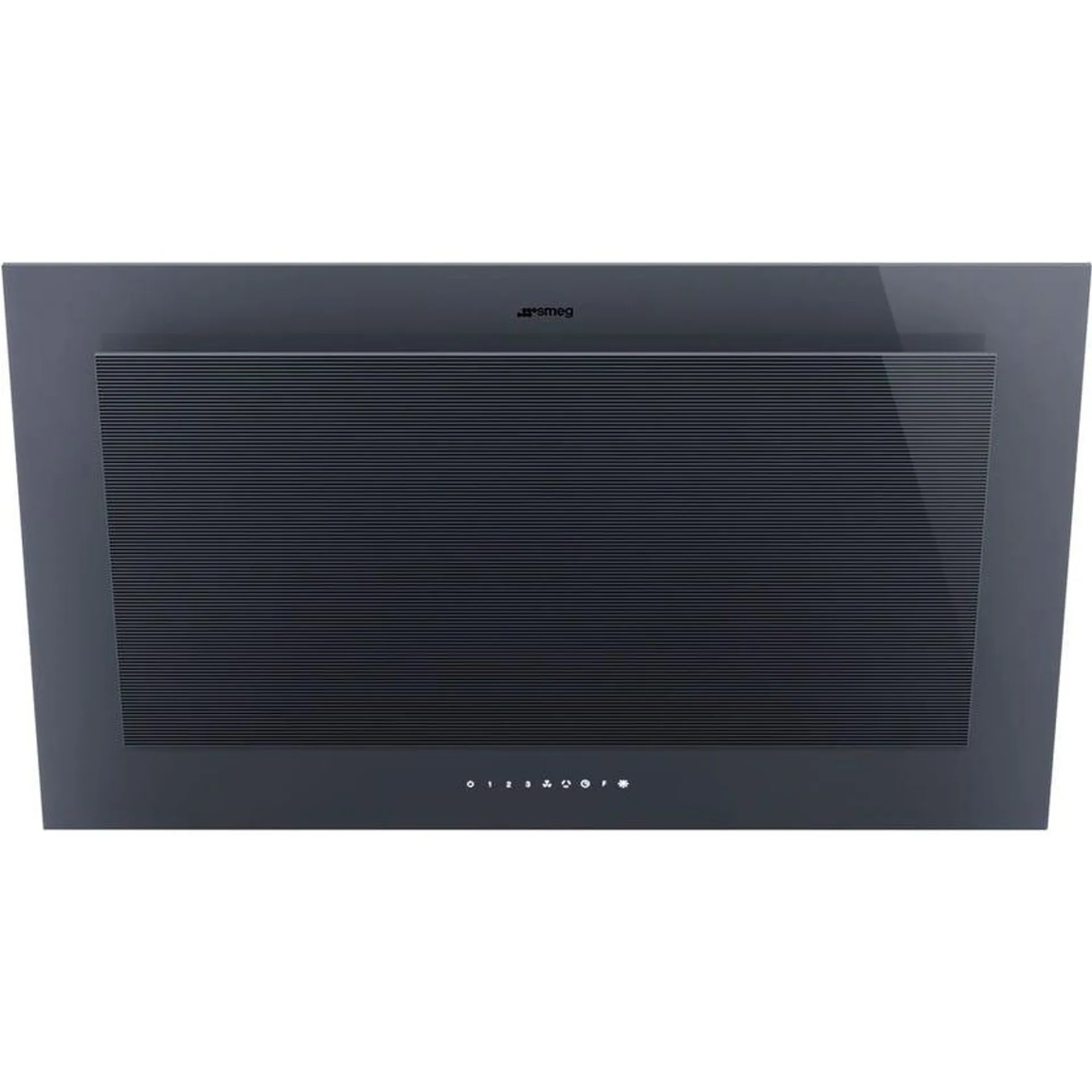 Smeg KV194G Linea 90cm Neptune Grey Wall Mounted Rangehood