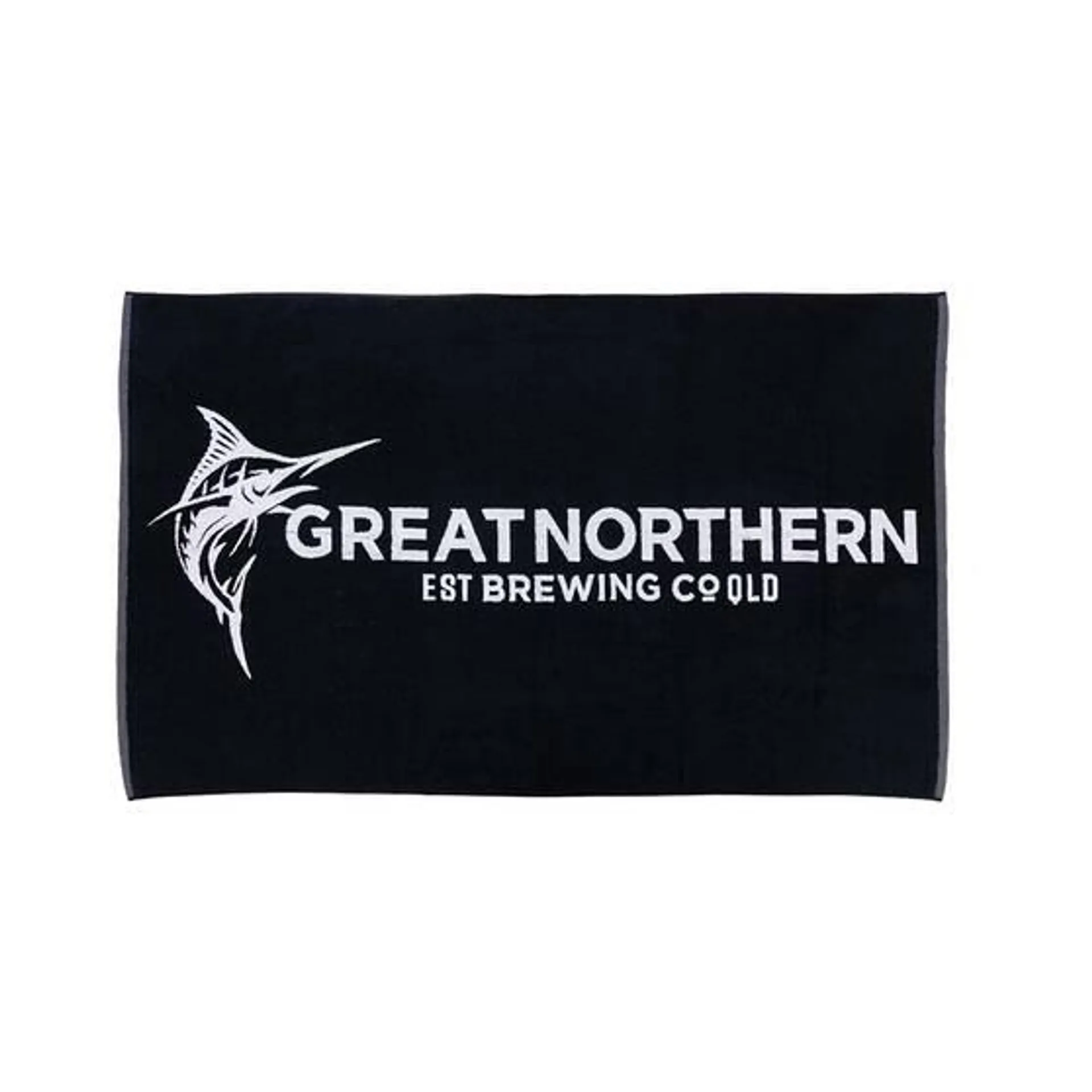 The Great Northern Brewing Co. Beach Towel Black