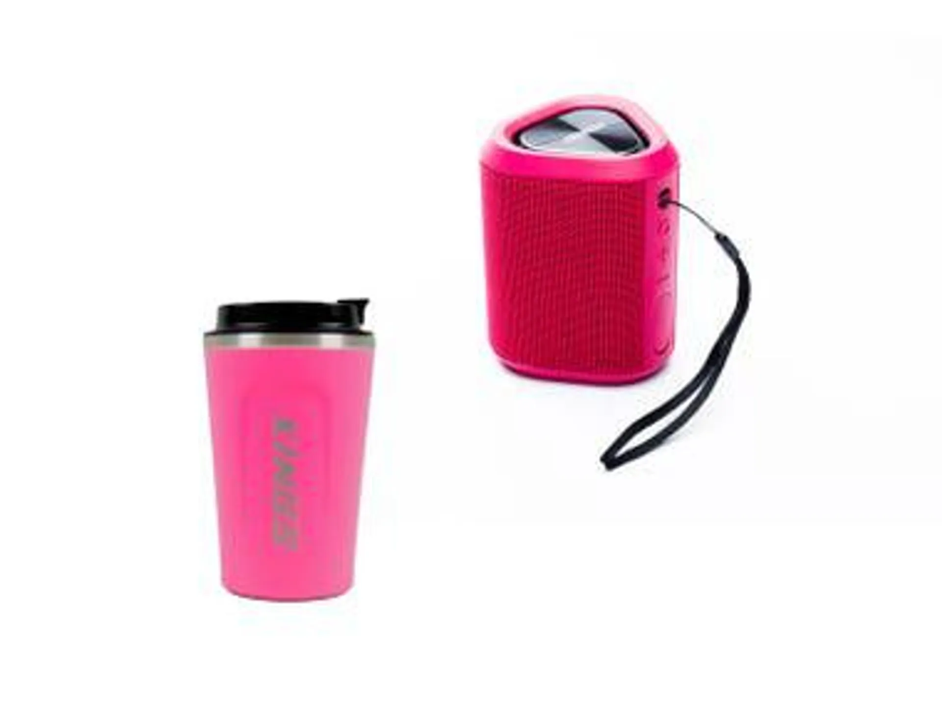 Kings Pink Bluetooth Speaker + Pink Coffee Cup