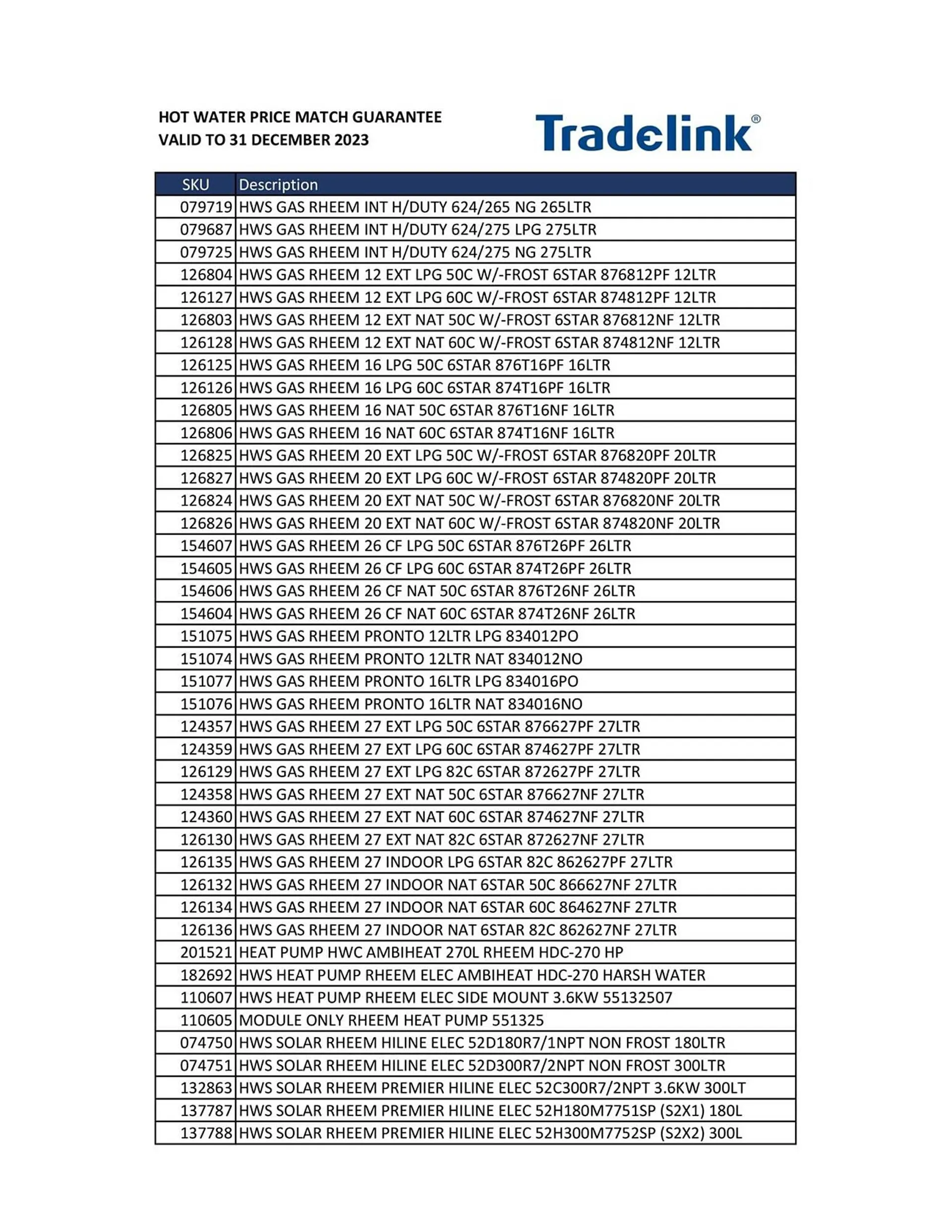 Tradelink catalogue - Catalogue valid from 19 October to 31 December 2023 - page 4