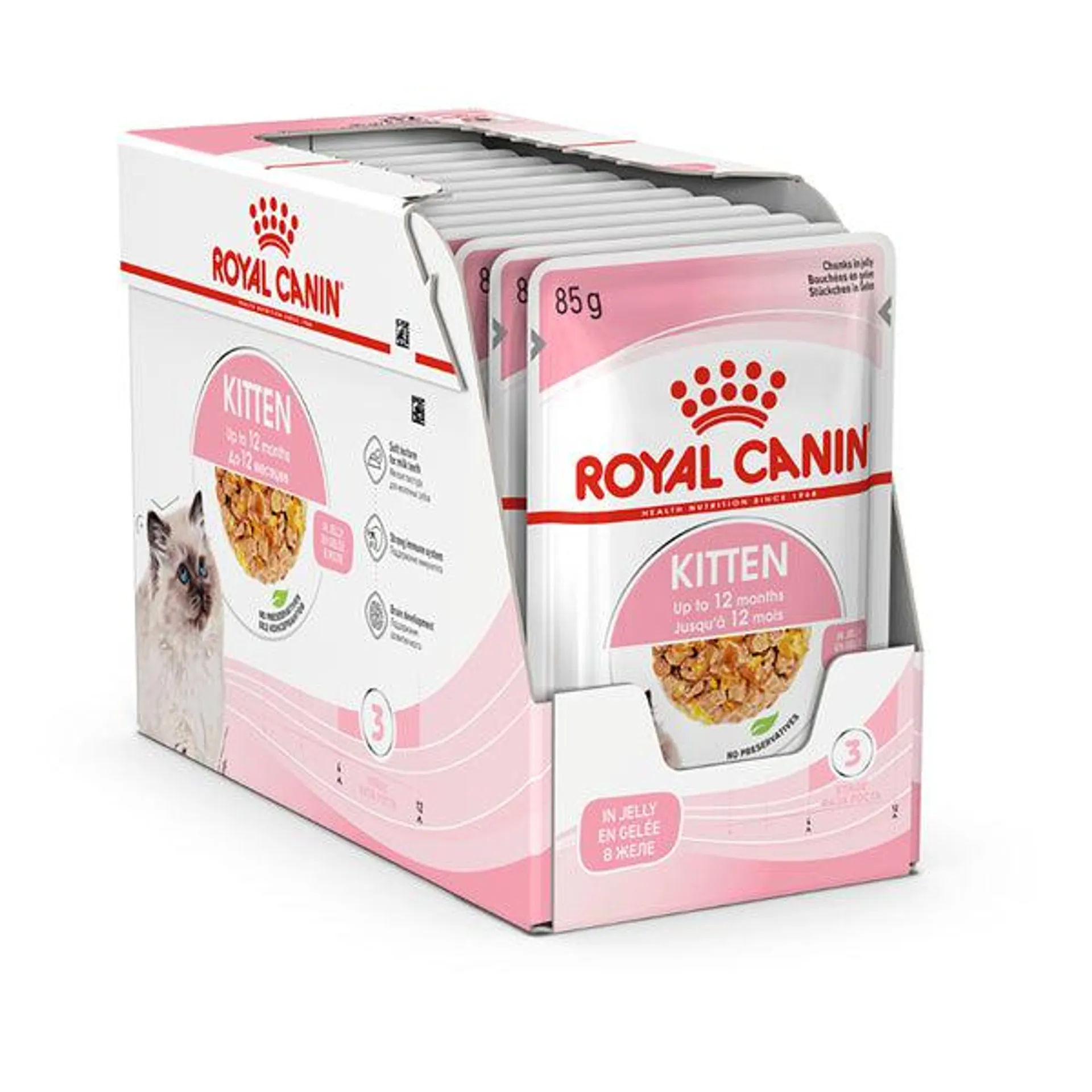 Royal Canin - Kitten in Jelly Cat Wet Food (85g x 12pk)