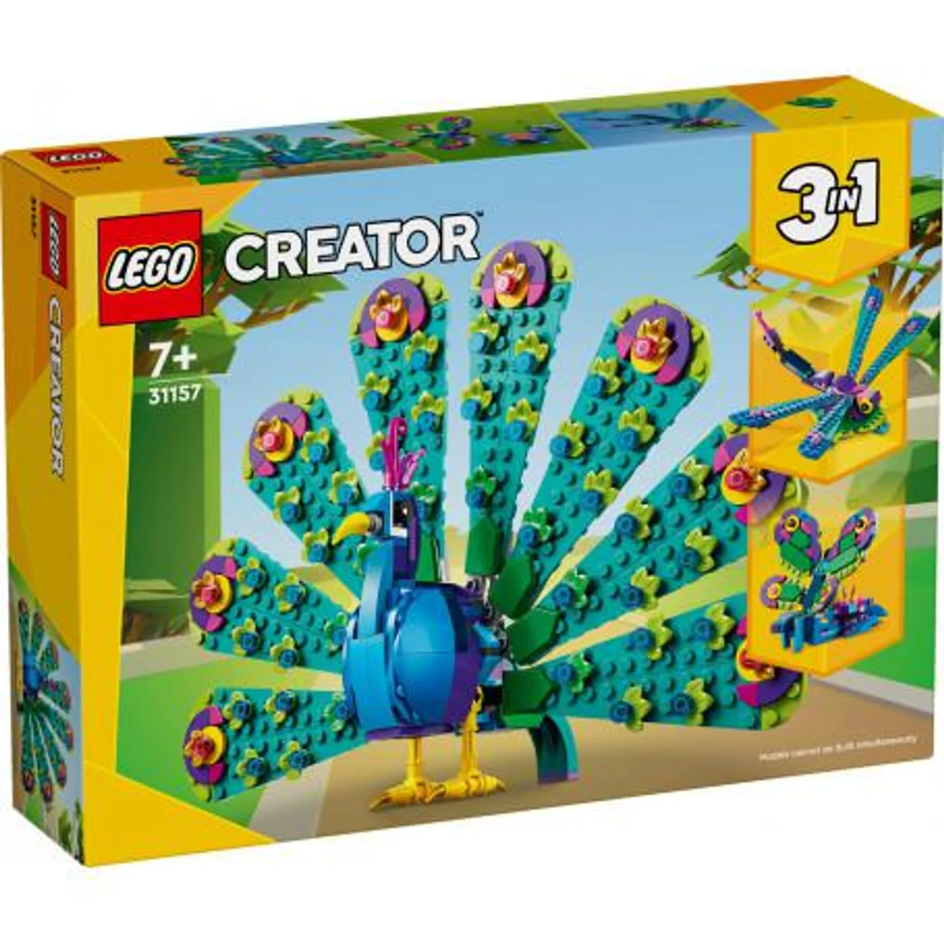 LEGO Creator Exotic Peacock 31157
