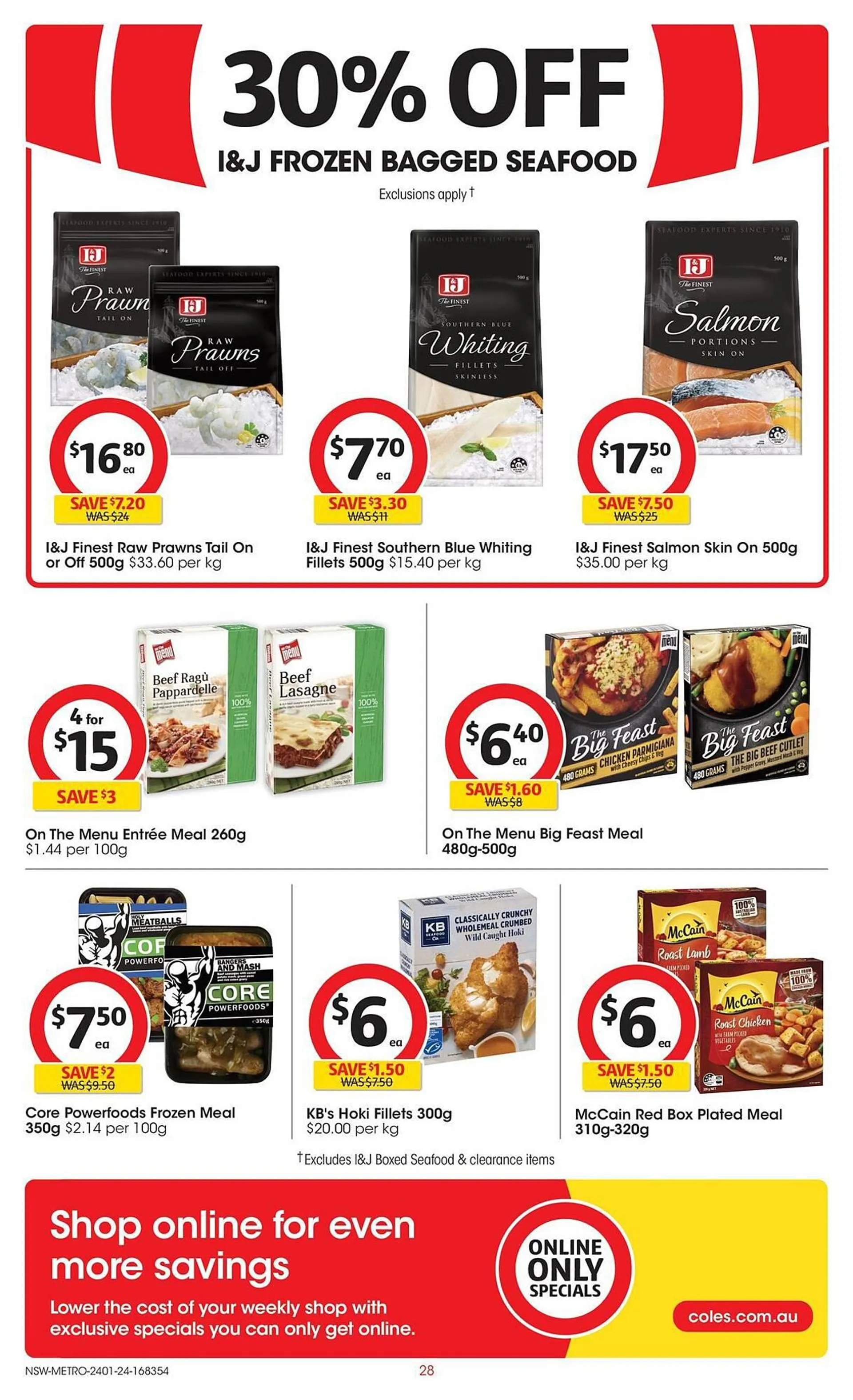 Coles catalogue - Catalogue valid from 24 January to 30 January 2024 - page 28