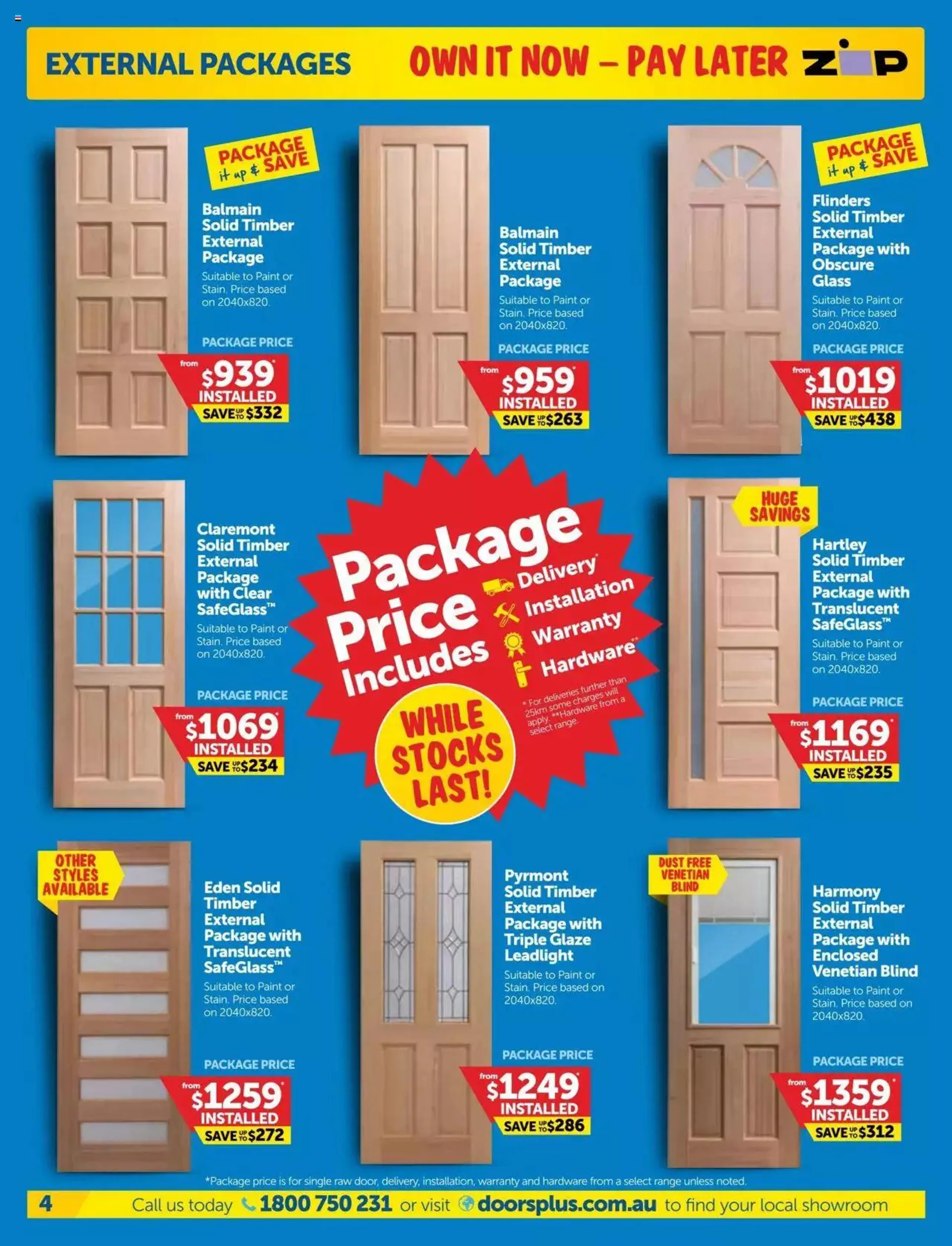 Doors Plus Catalogue - Catalogue valid from 1 December to 6 February 2024 - page 4