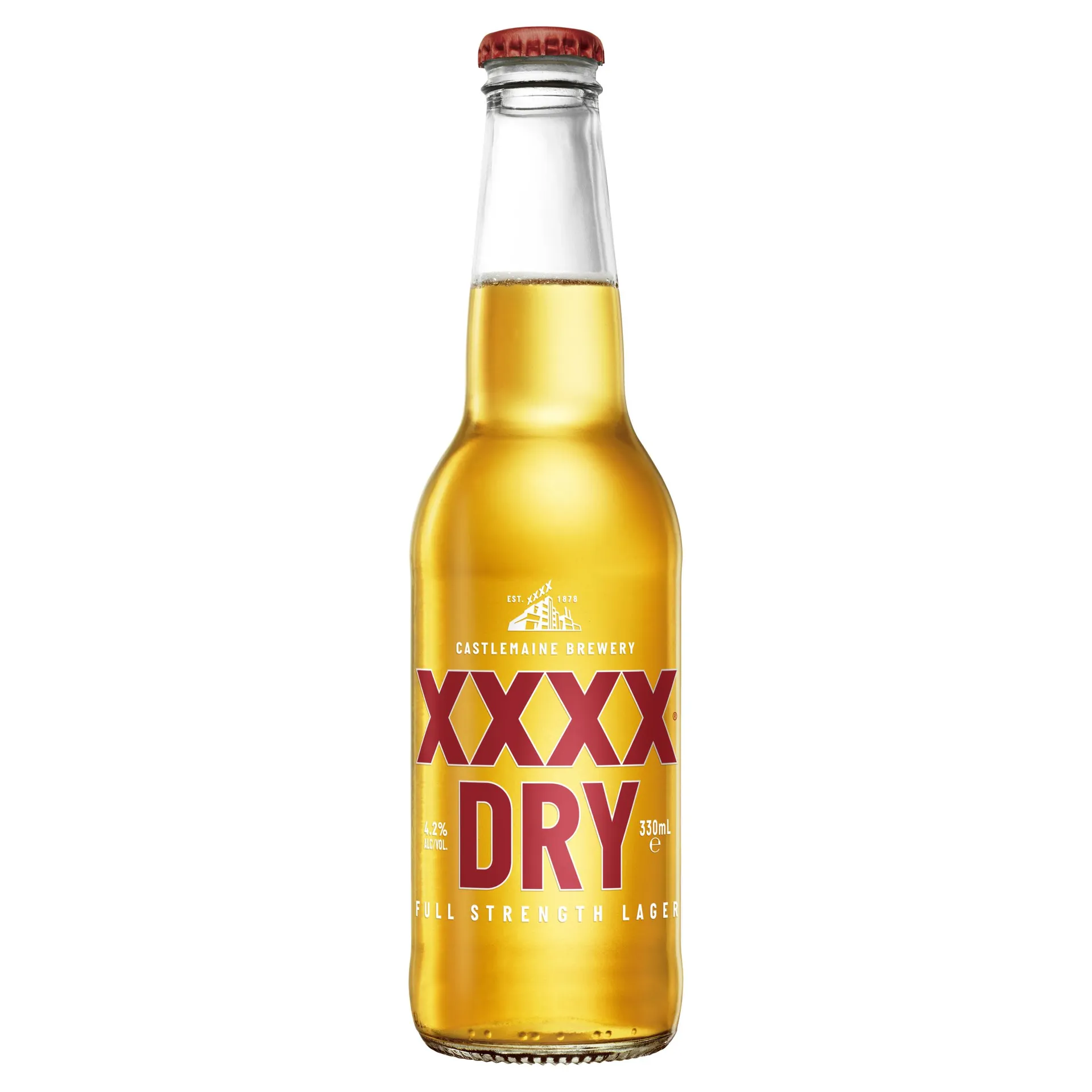 XXXX Dry Bottle 24X330ML