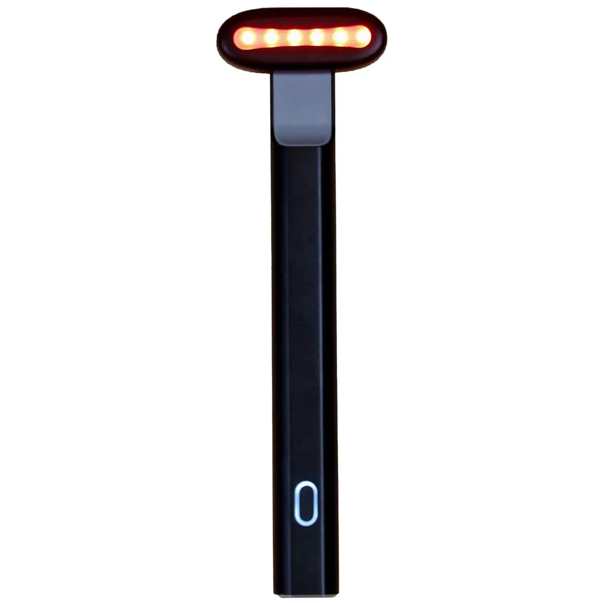 Lonvitalite Pro LED 5-1 Dual Red and Blue LED Light Therapy Facial Wand - Black