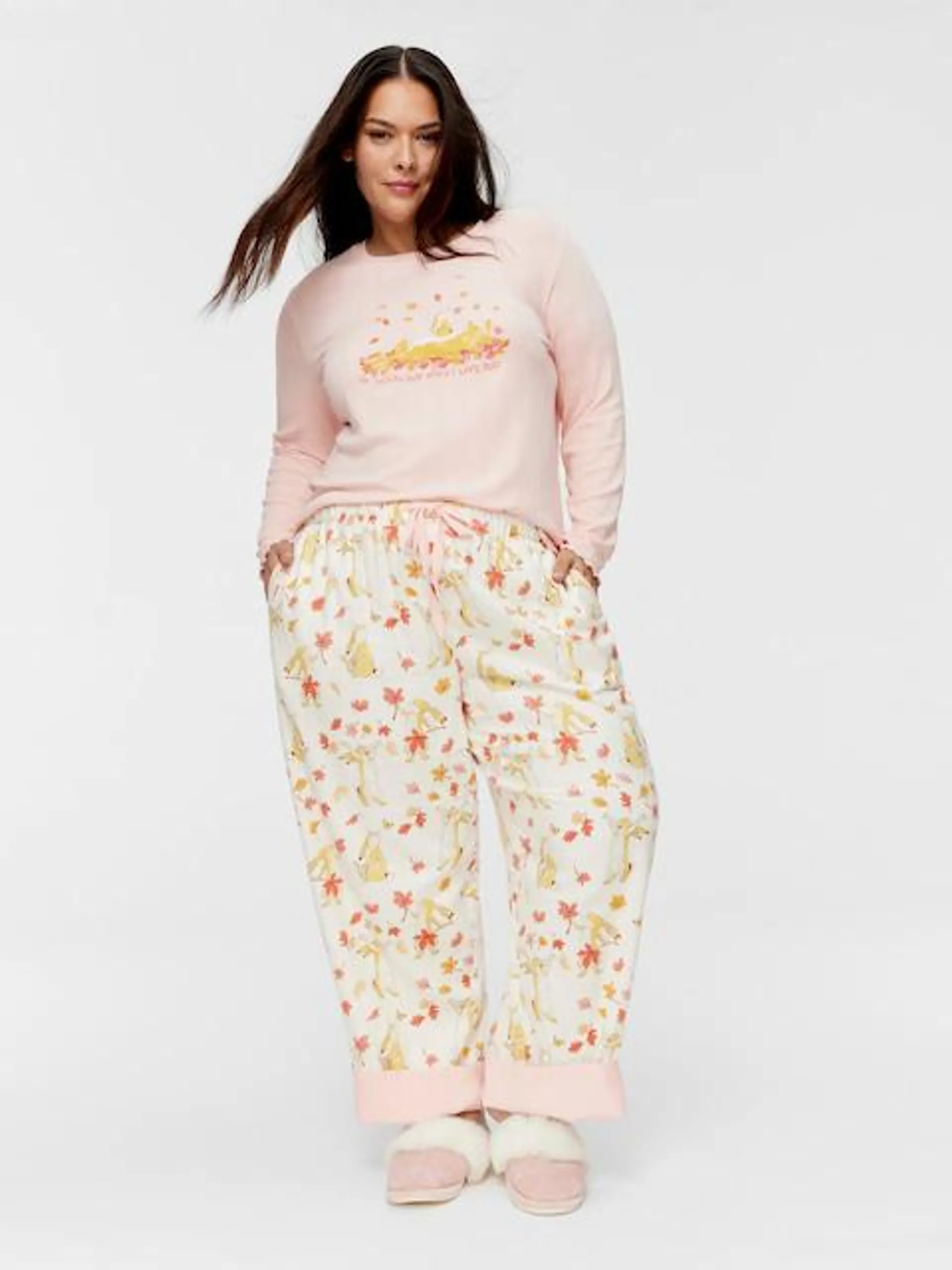P.A. Plus Guess How Much I Love You Flannelette Pj Pant
